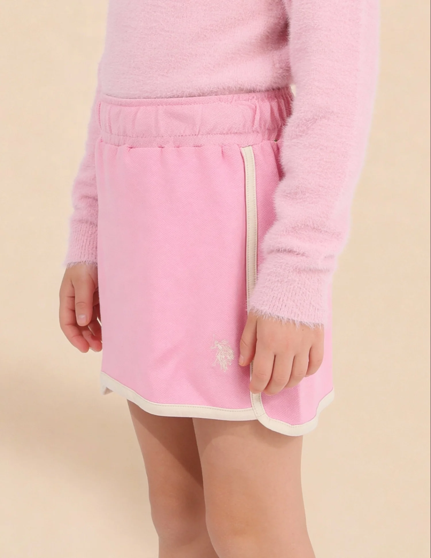 Girls Solid A-Line Skirt - Image 5