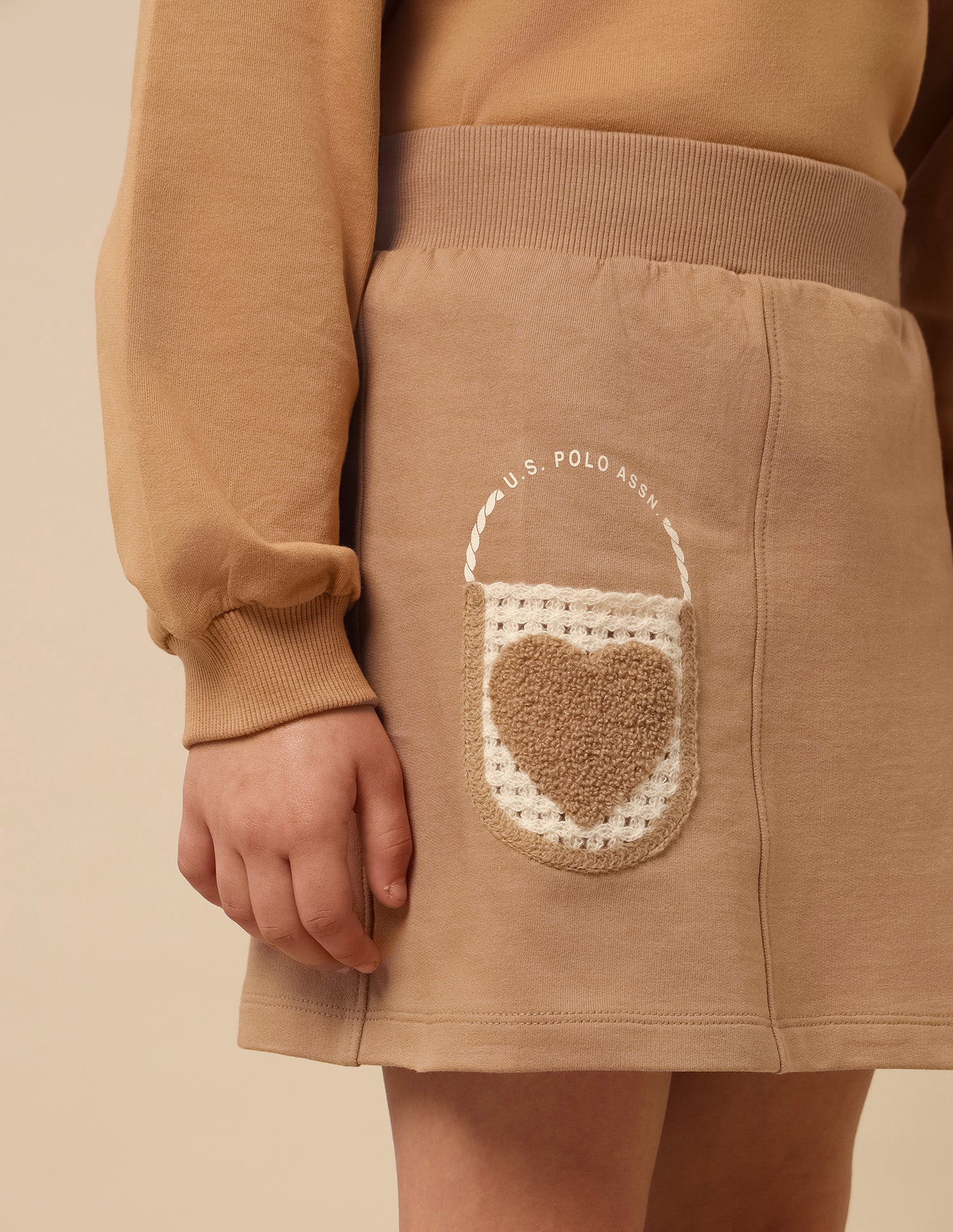 Girls Solid A-Line Skirt - Image 7