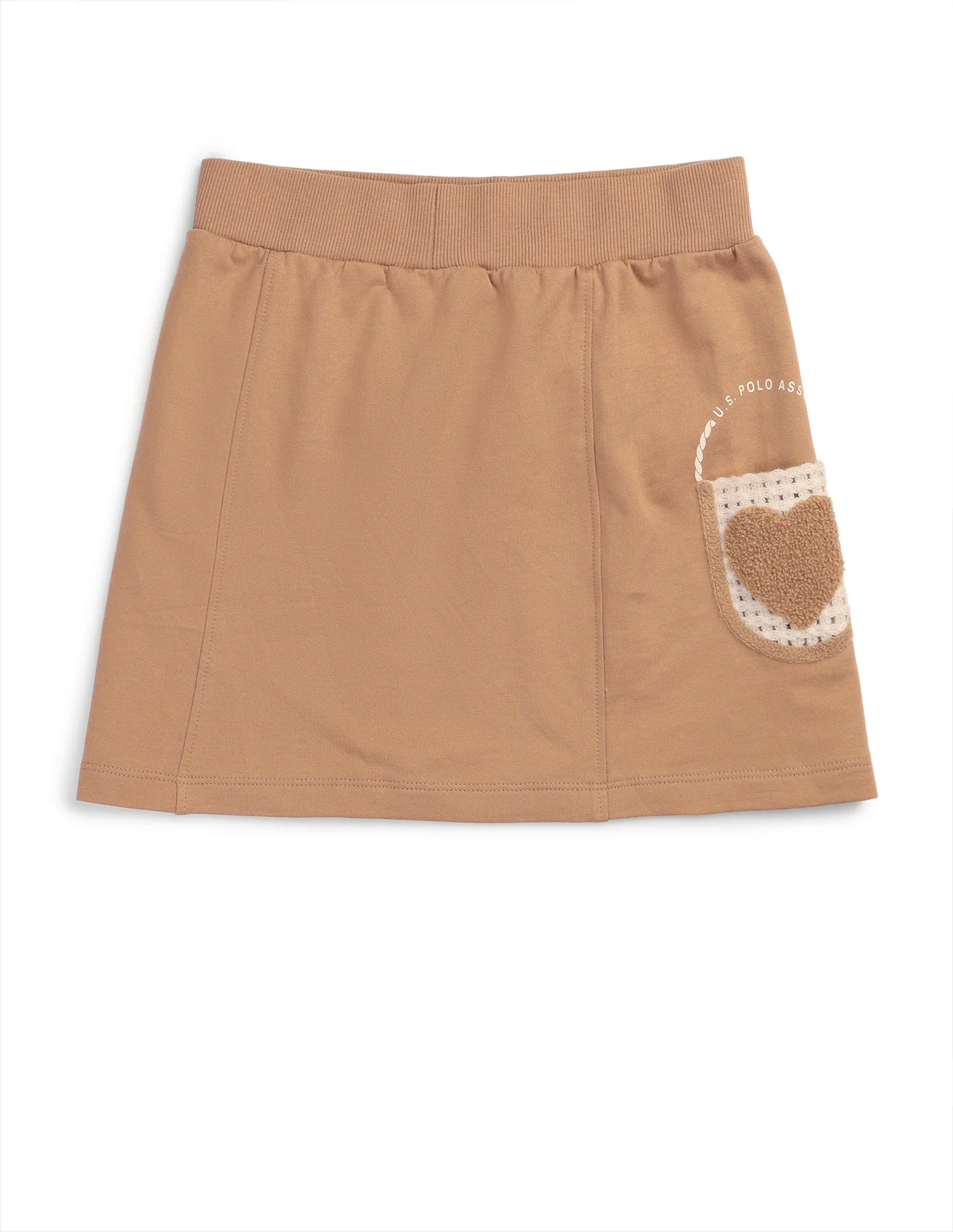 Girls Solid A-Line Skirt - Image 8