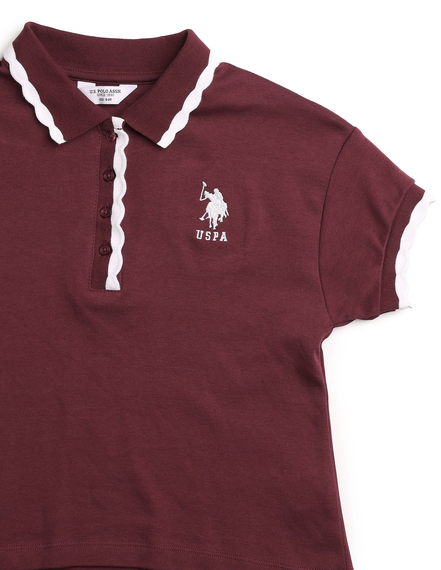 Girls Solid Boxy Fit Top - Image 10