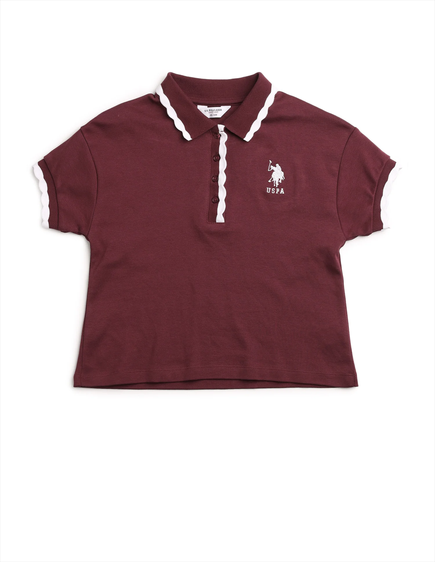 Girls Solid Boxy Fit Top - Image 8
