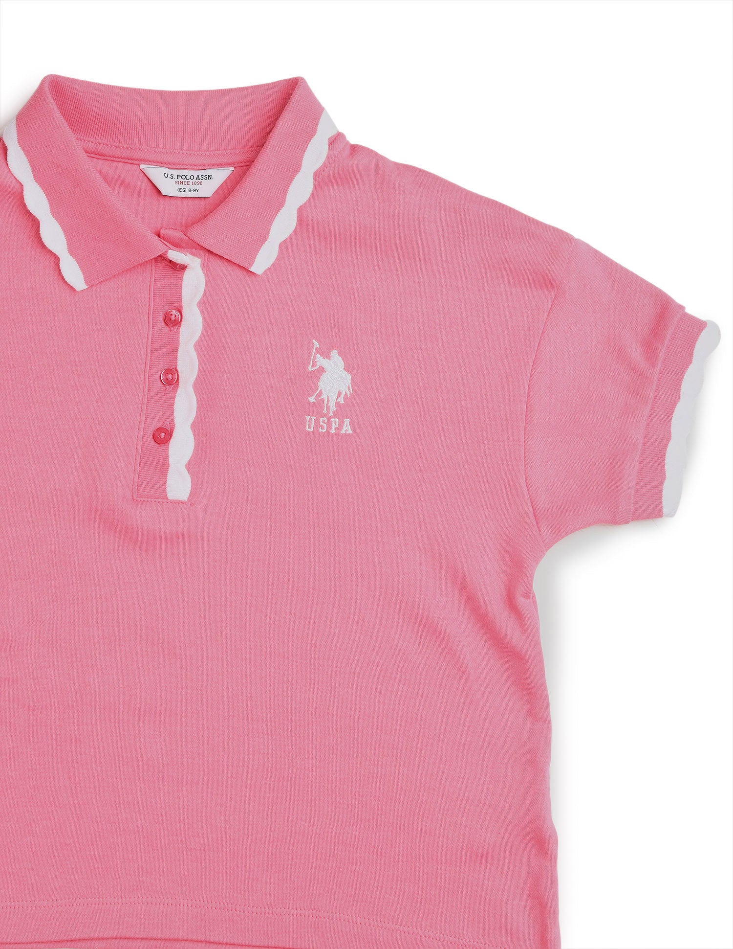 Girls Solid Boxy Fit Top - Image 10