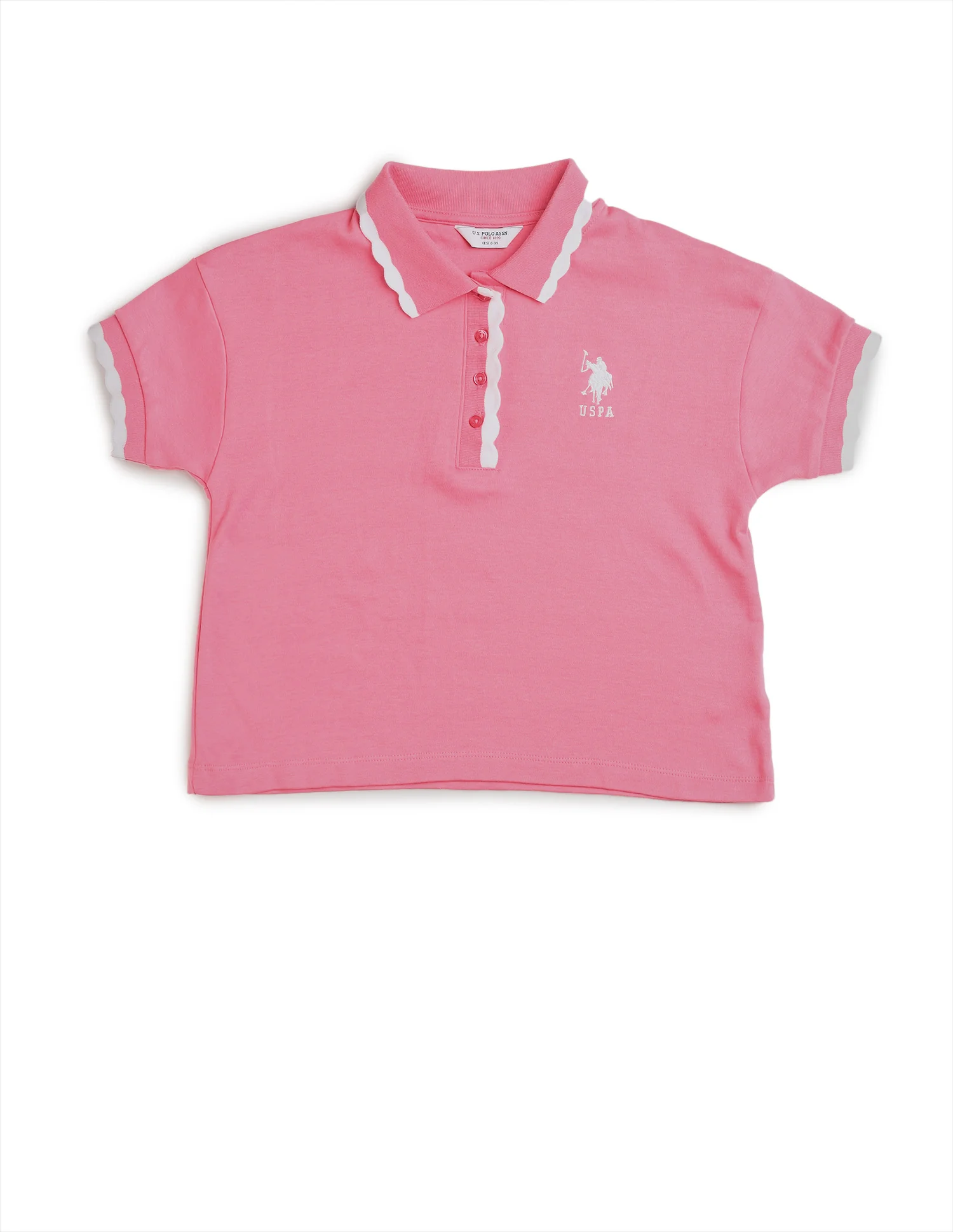 Girls Solid Boxy Fit Top - Image 8