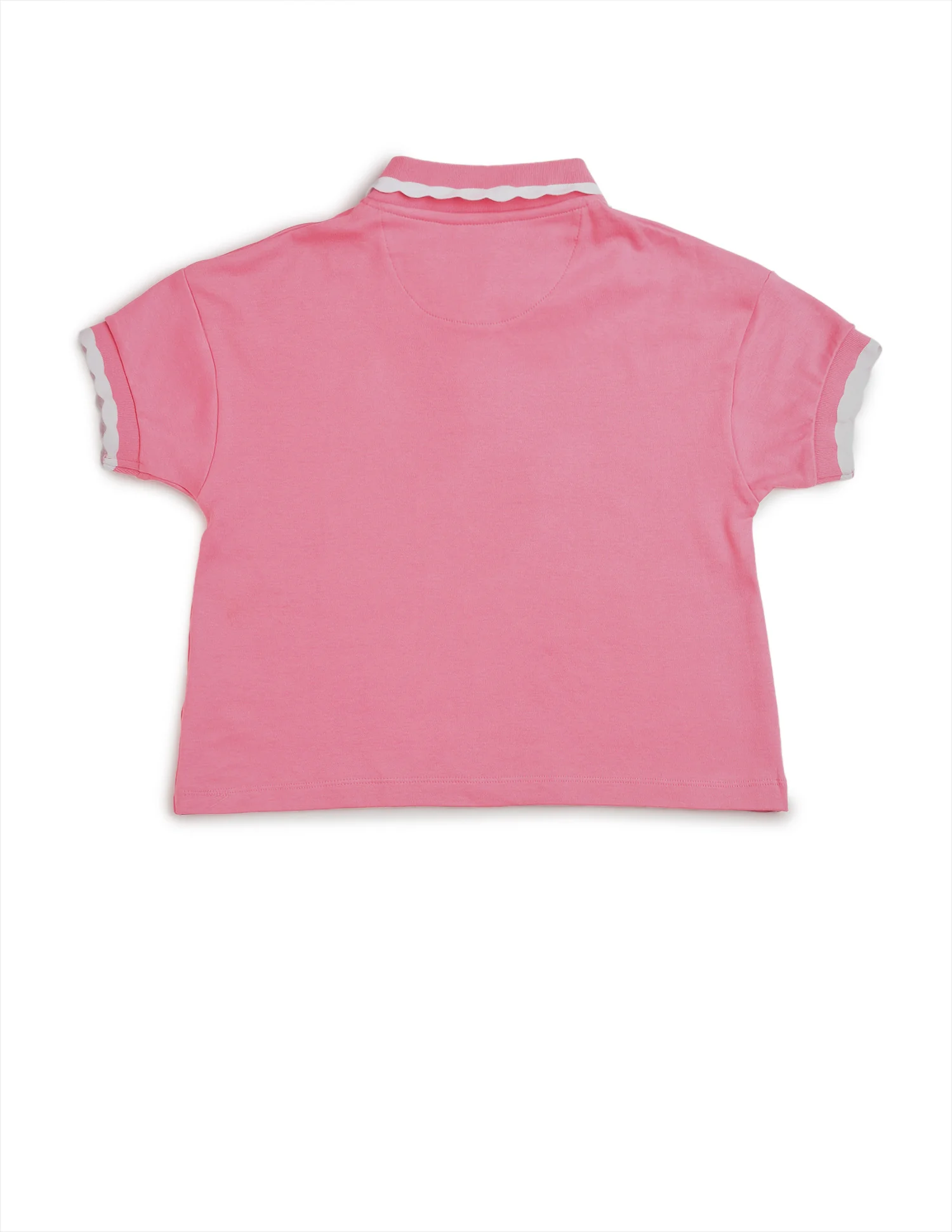 Girls Solid Boxy Fit Top - Image 9