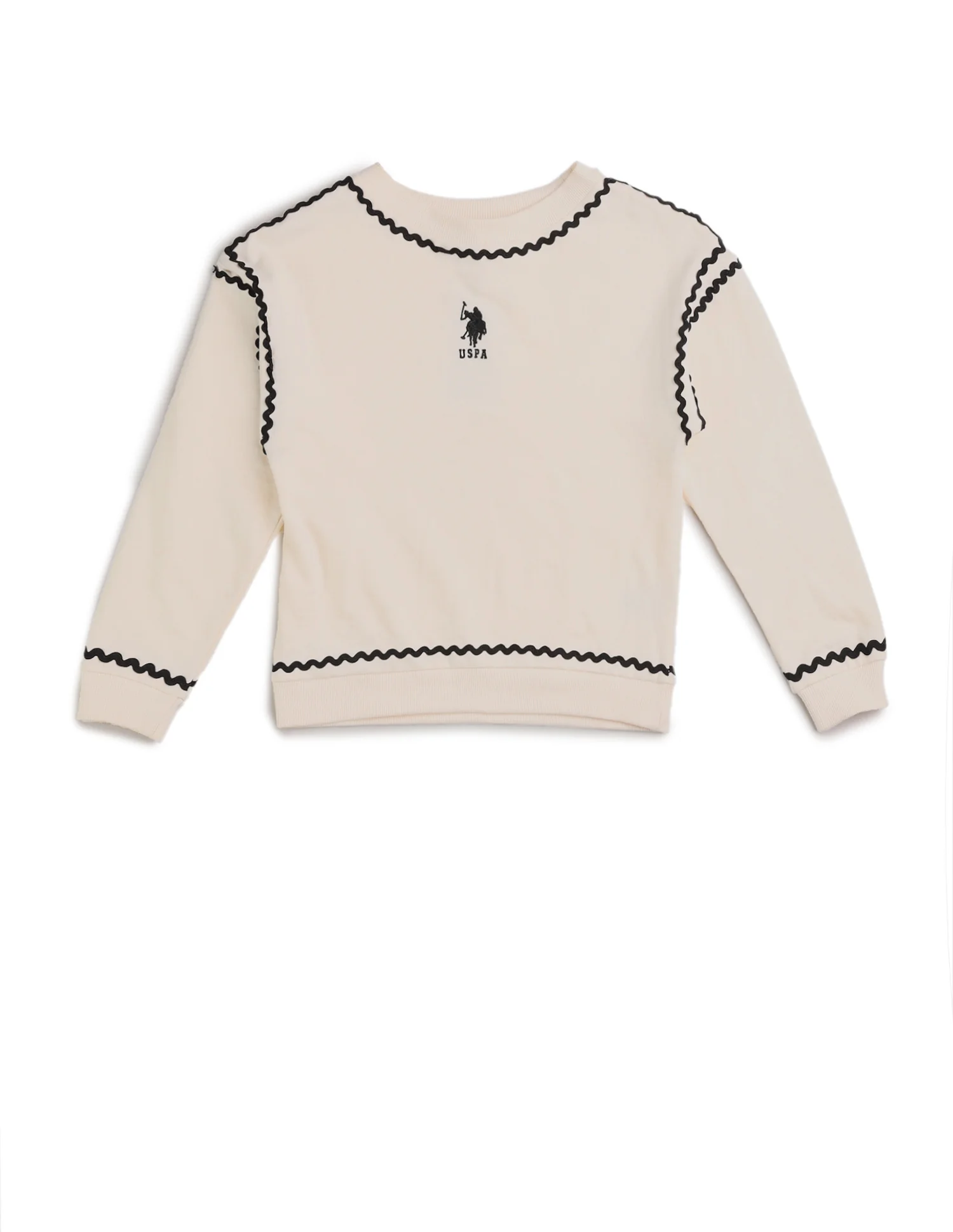 Girls Solid Comfort Fit Sweatshirt - Image 8