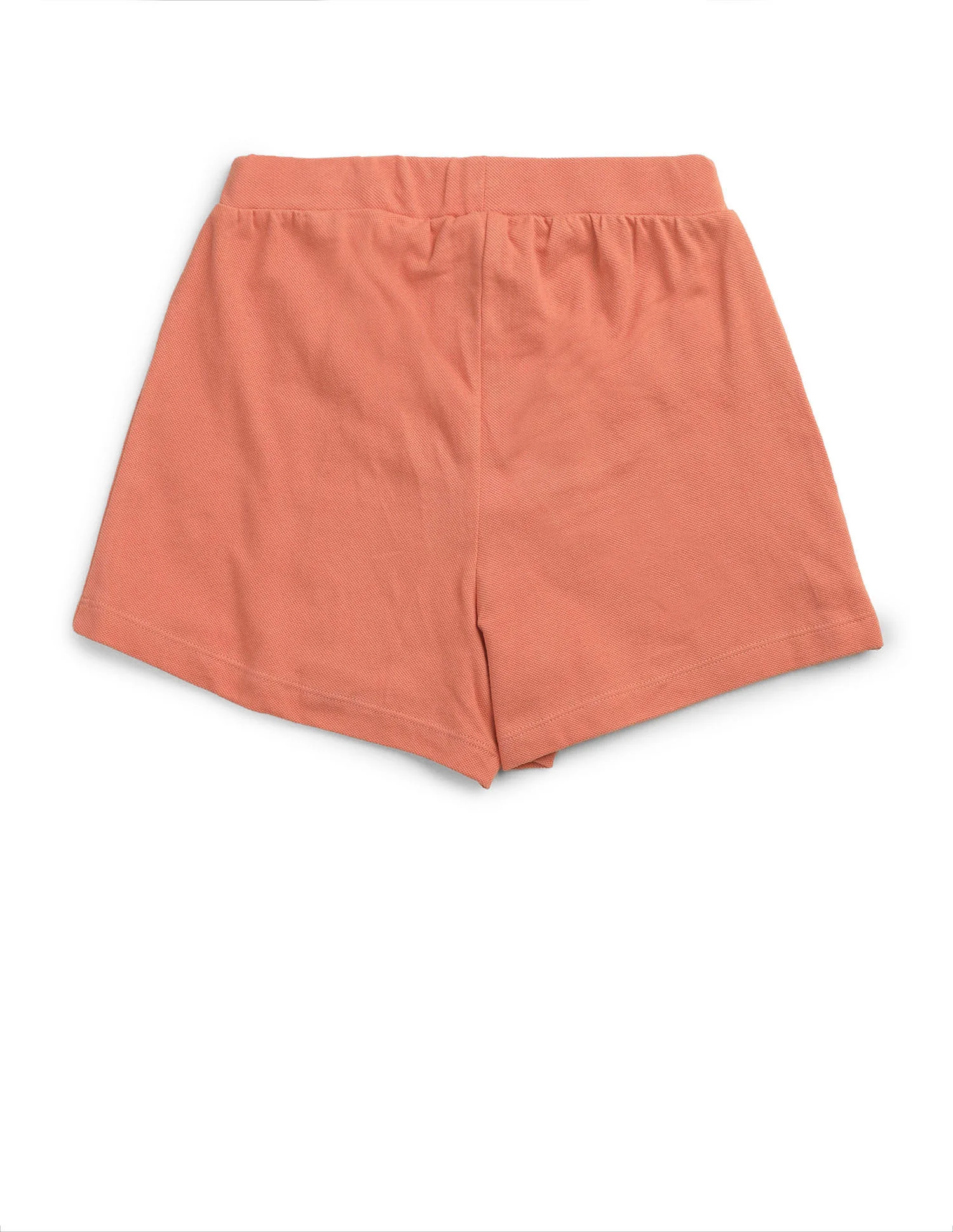 Girls Solid Lace Trim Skort - Image 9