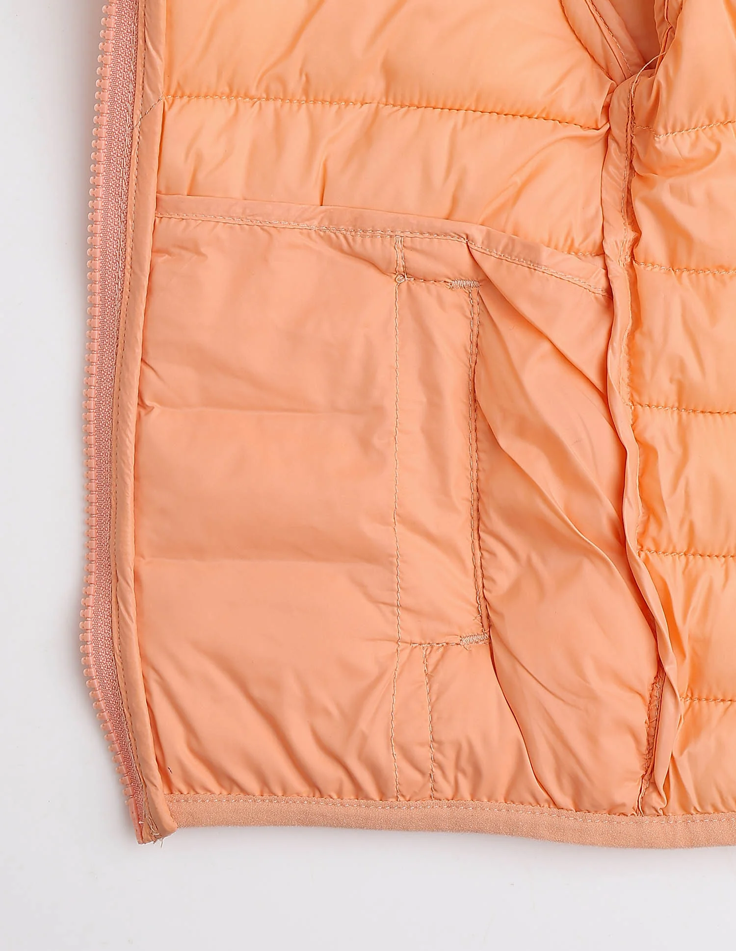 Girls Solid Packabale Jacket - Image 8