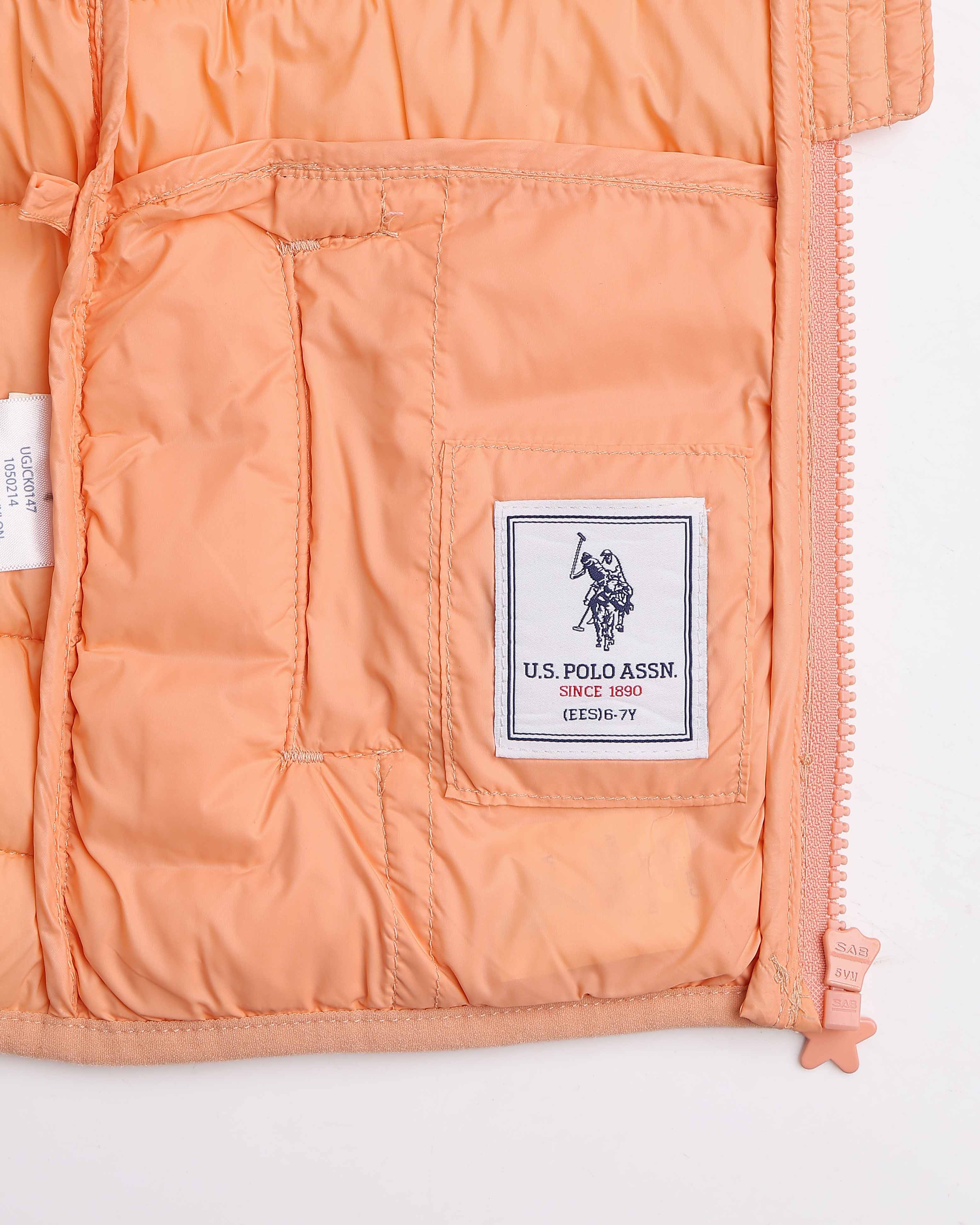 Girls Solid Packabale Jacket - Image 9