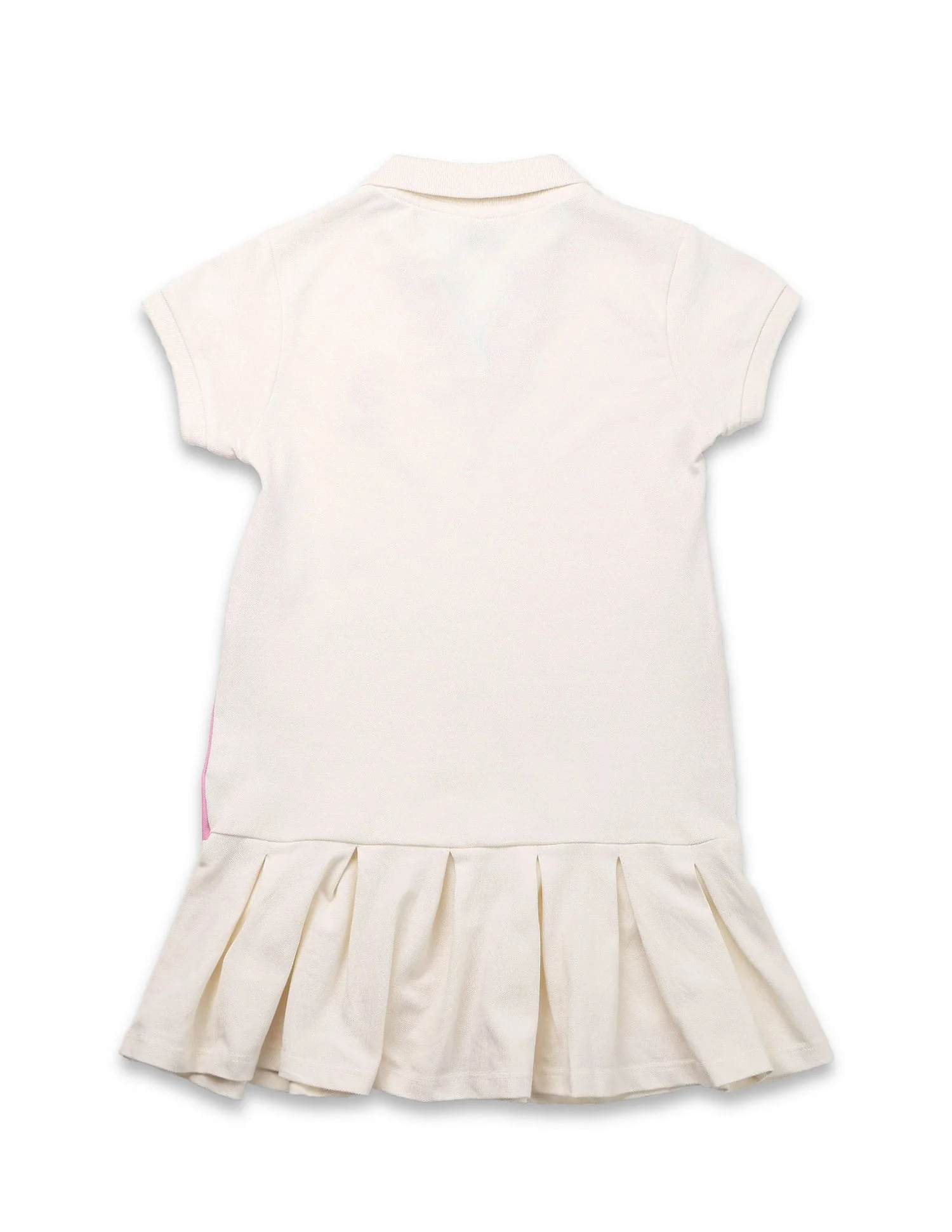 Girls Solid Pleated Tennis Dress - Image 7