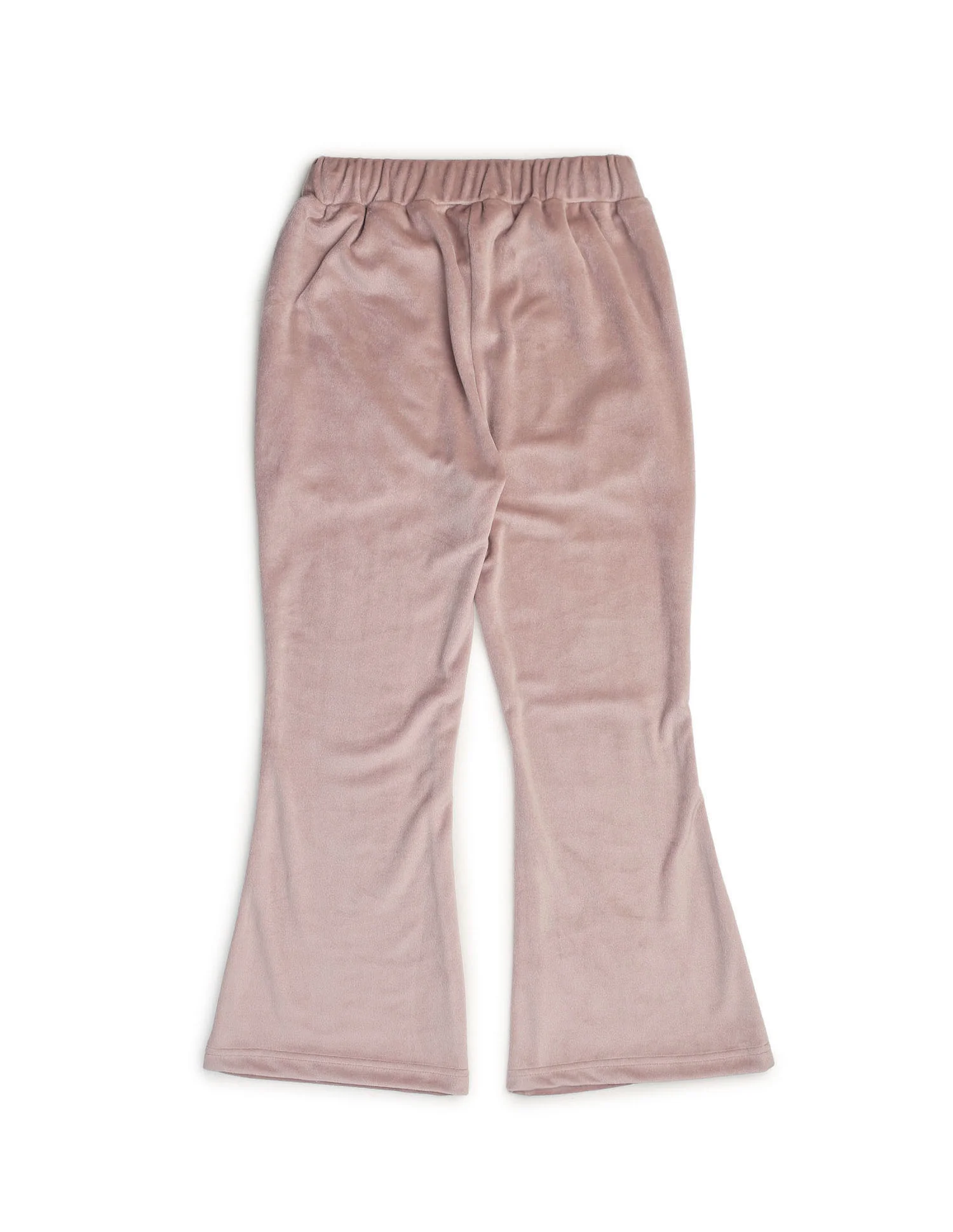 Girls Solid Regular Fit Flared Track Pants - Image 9