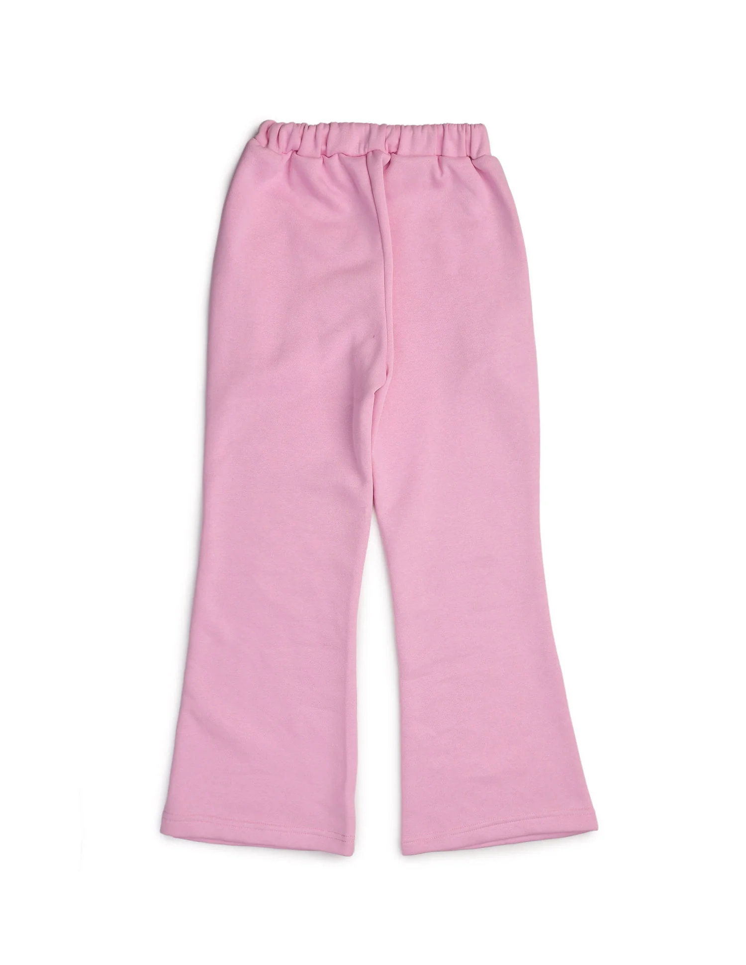 Girls Solid Regular Fit Flared Track Pants - Image 9