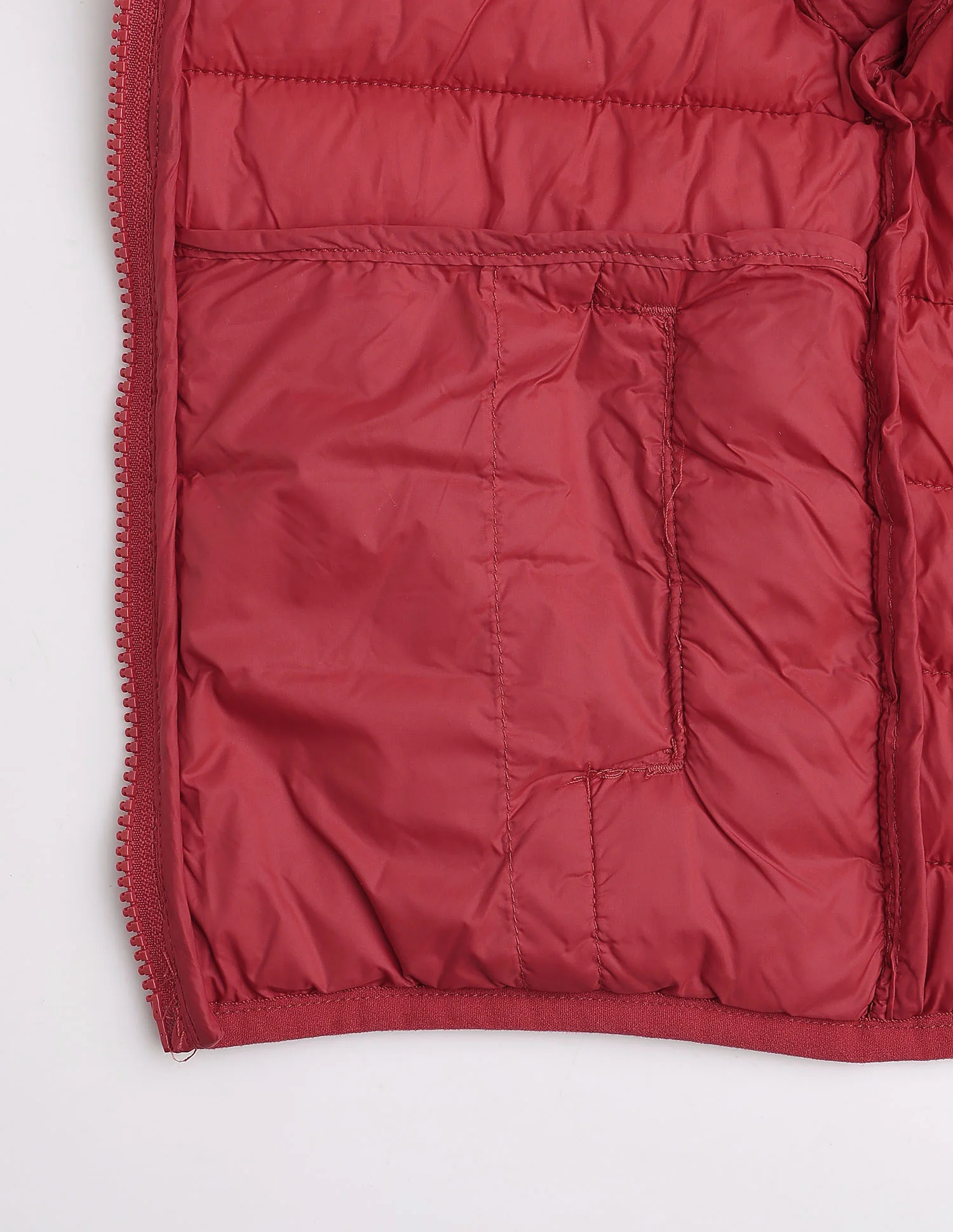 Girls Solid Regular Fit Packable Jacket - Image 10
