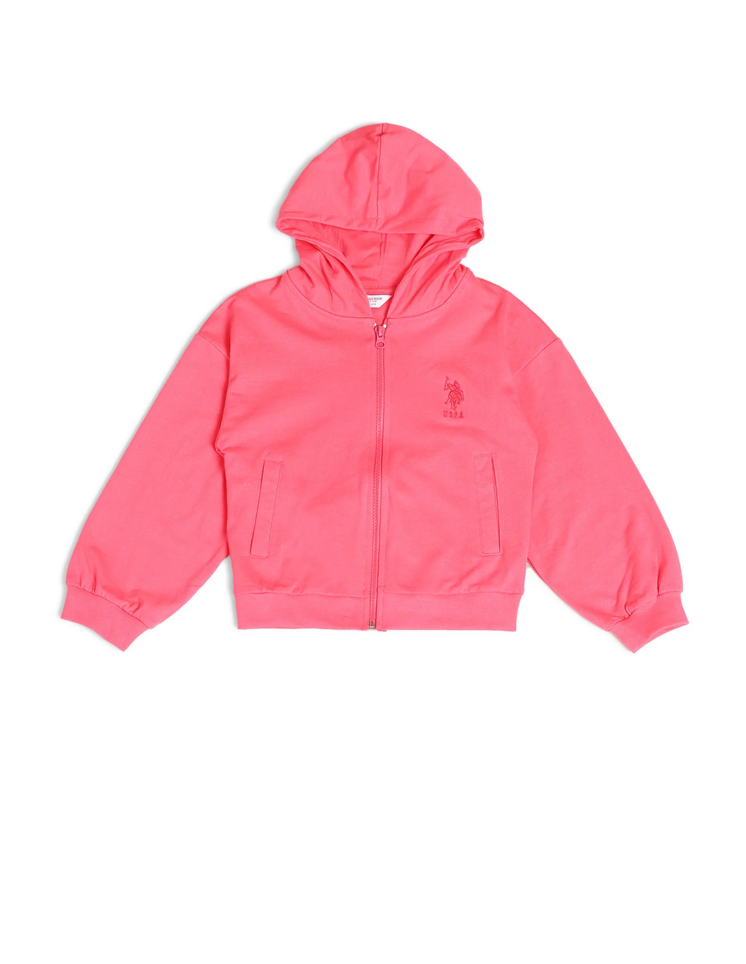 Girls Solid Regular Fit Sweatshirt - Image 5
