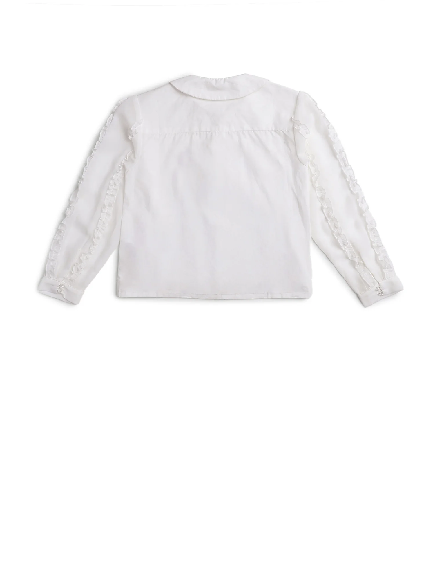 Girls Solid Regular Fit Top - Image 9