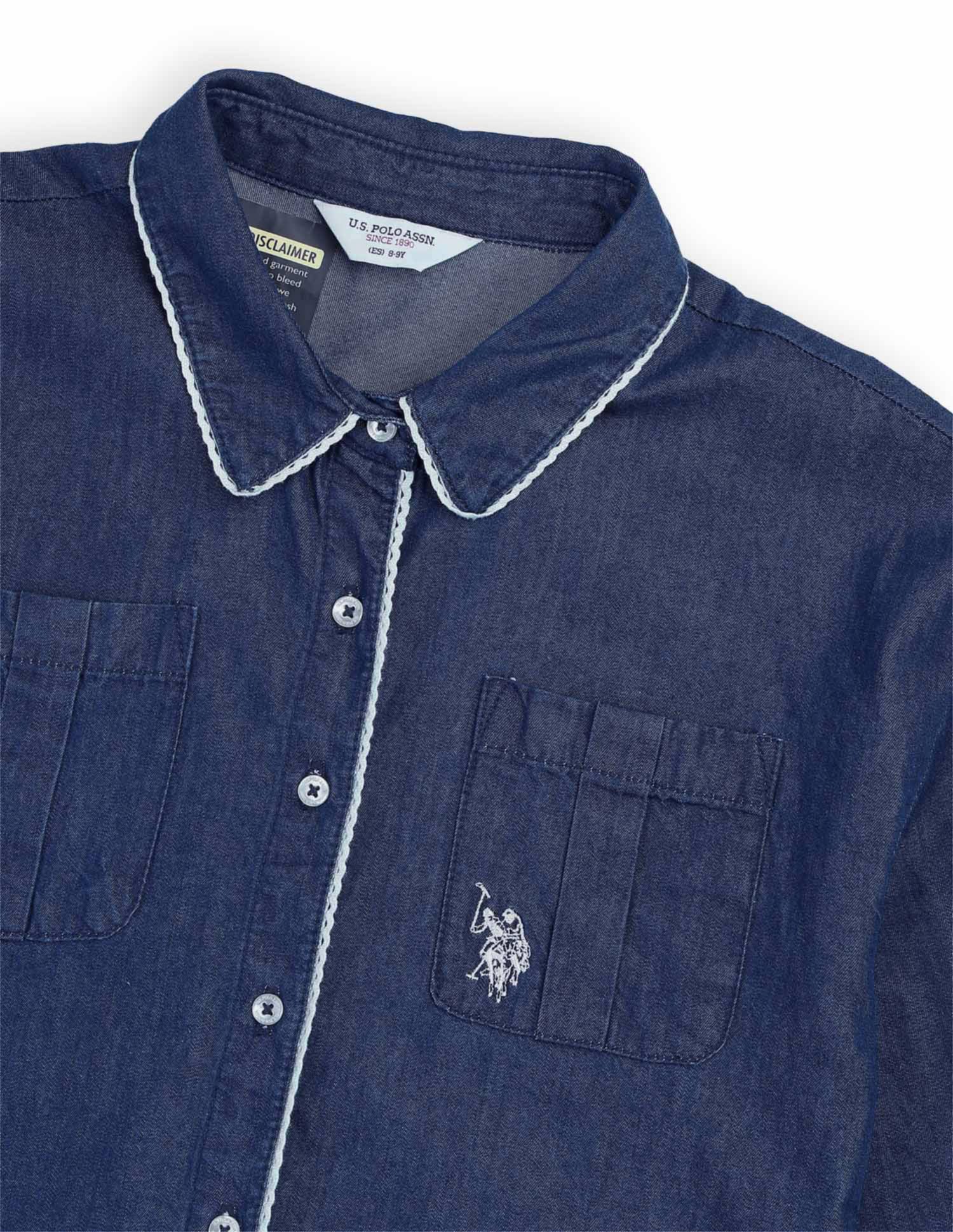 Girls Solid Regular Fit Top - Image 10