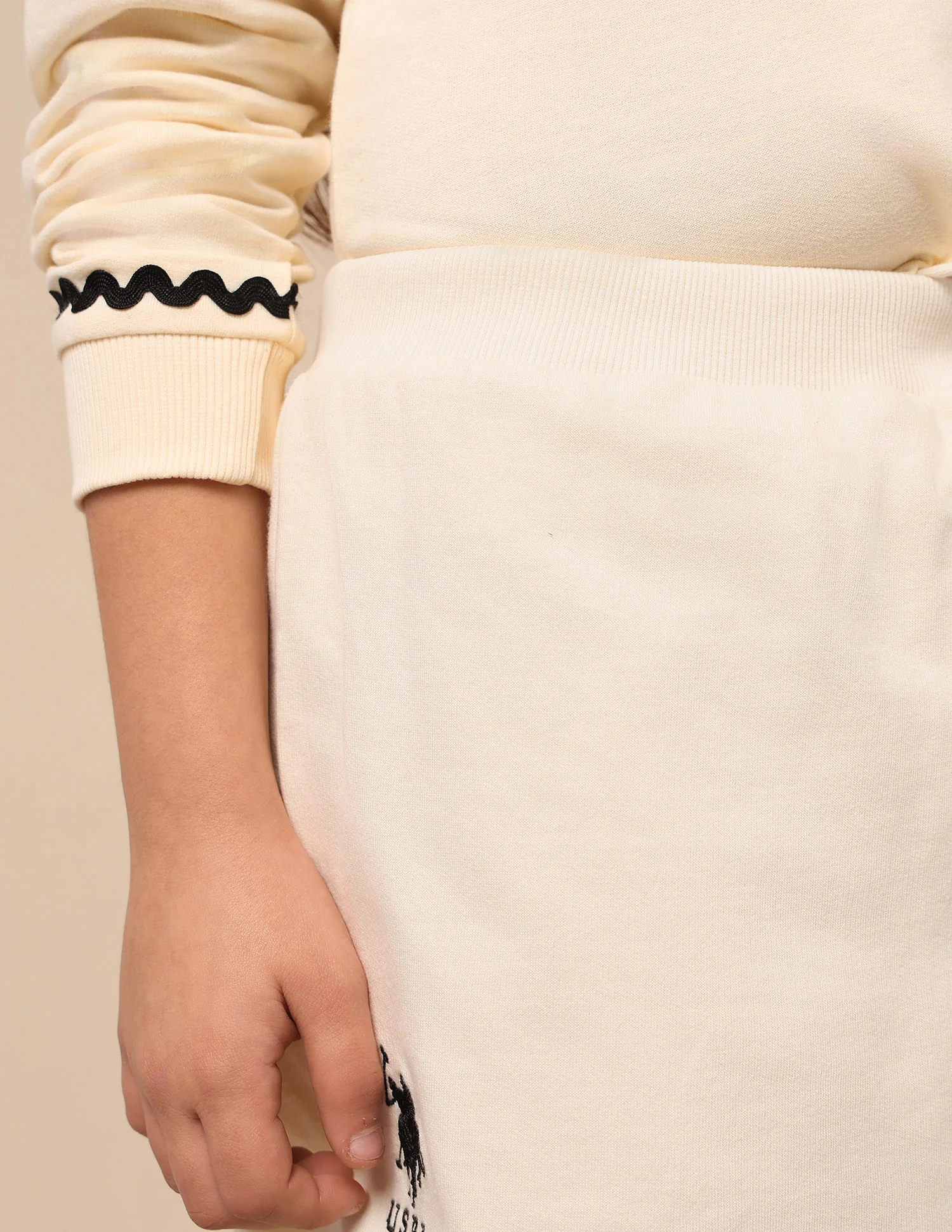 Girls Solid Straight Skort - Image 8