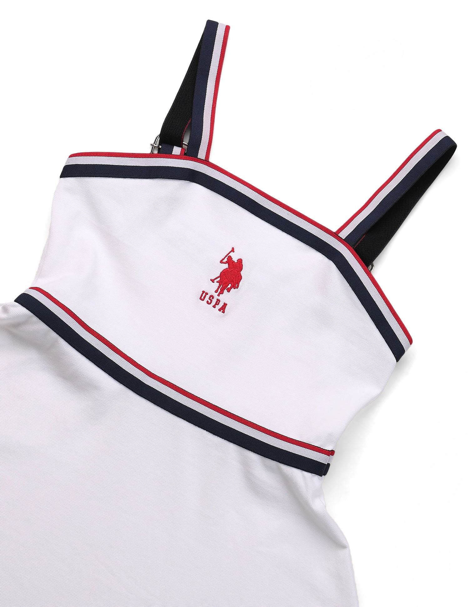 Girls Strappy Skater Dress - Image 8