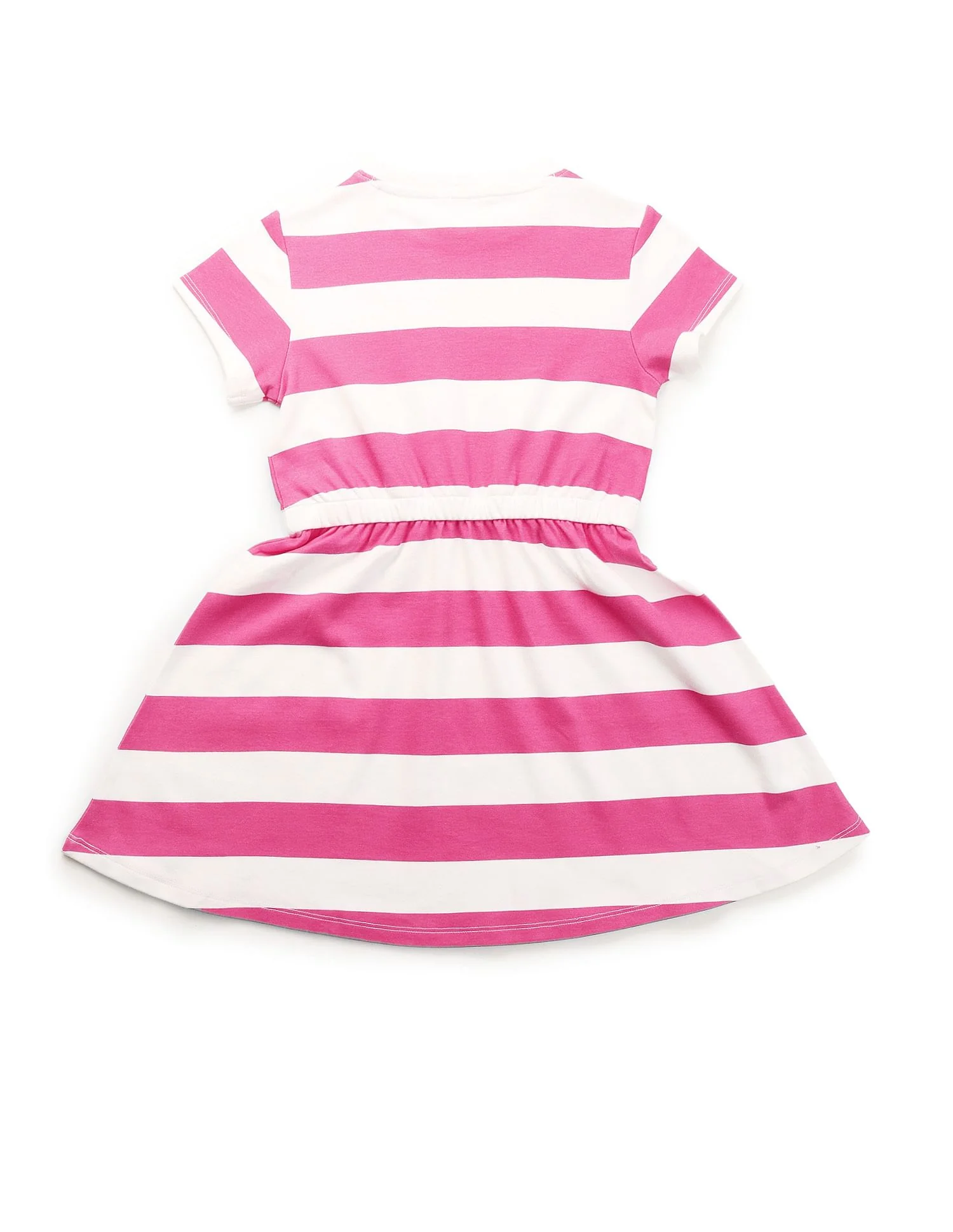 Girls Striped Fit And Flare Dress - Image 7