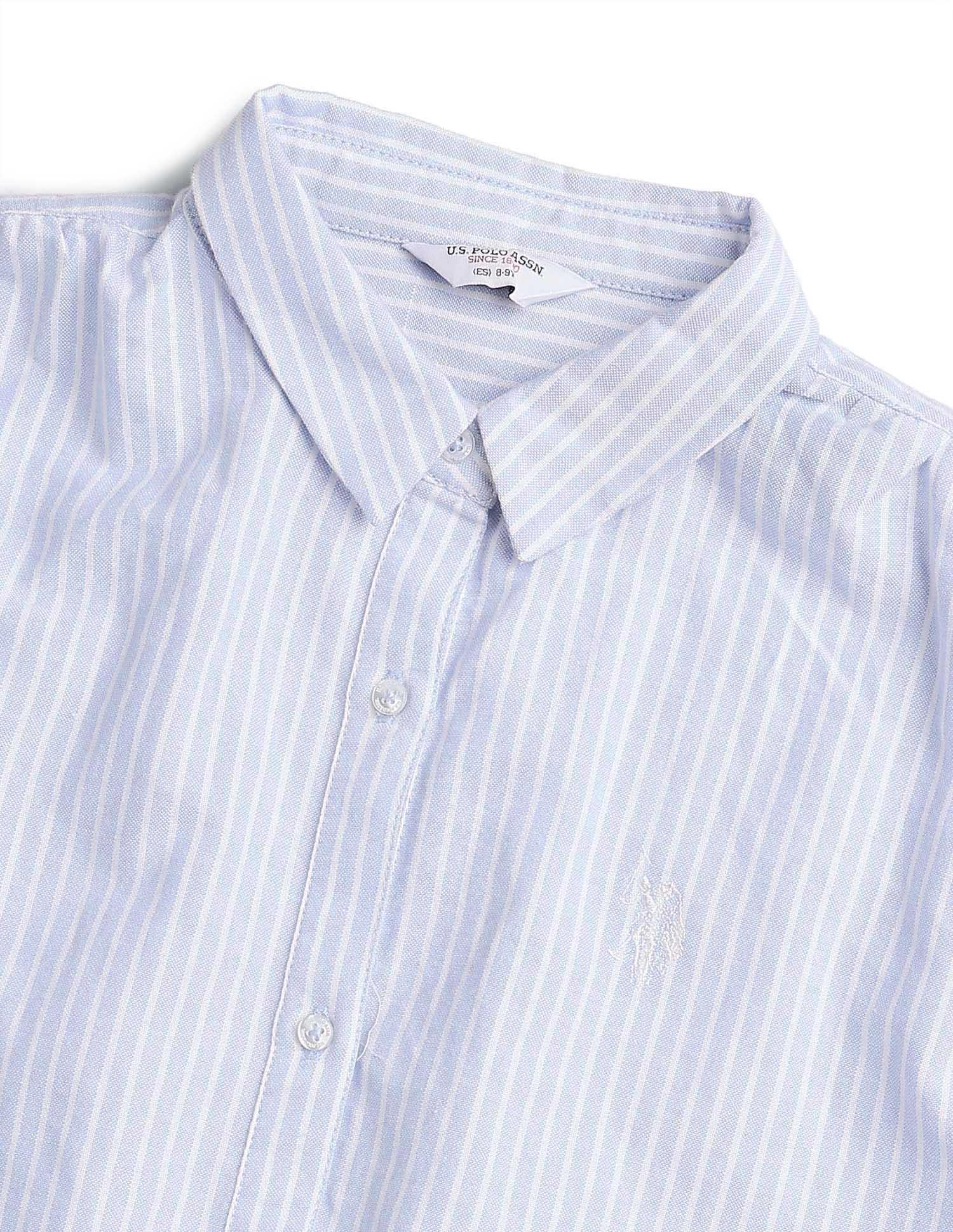 Girls Striped Regular Fit Top - Image 10