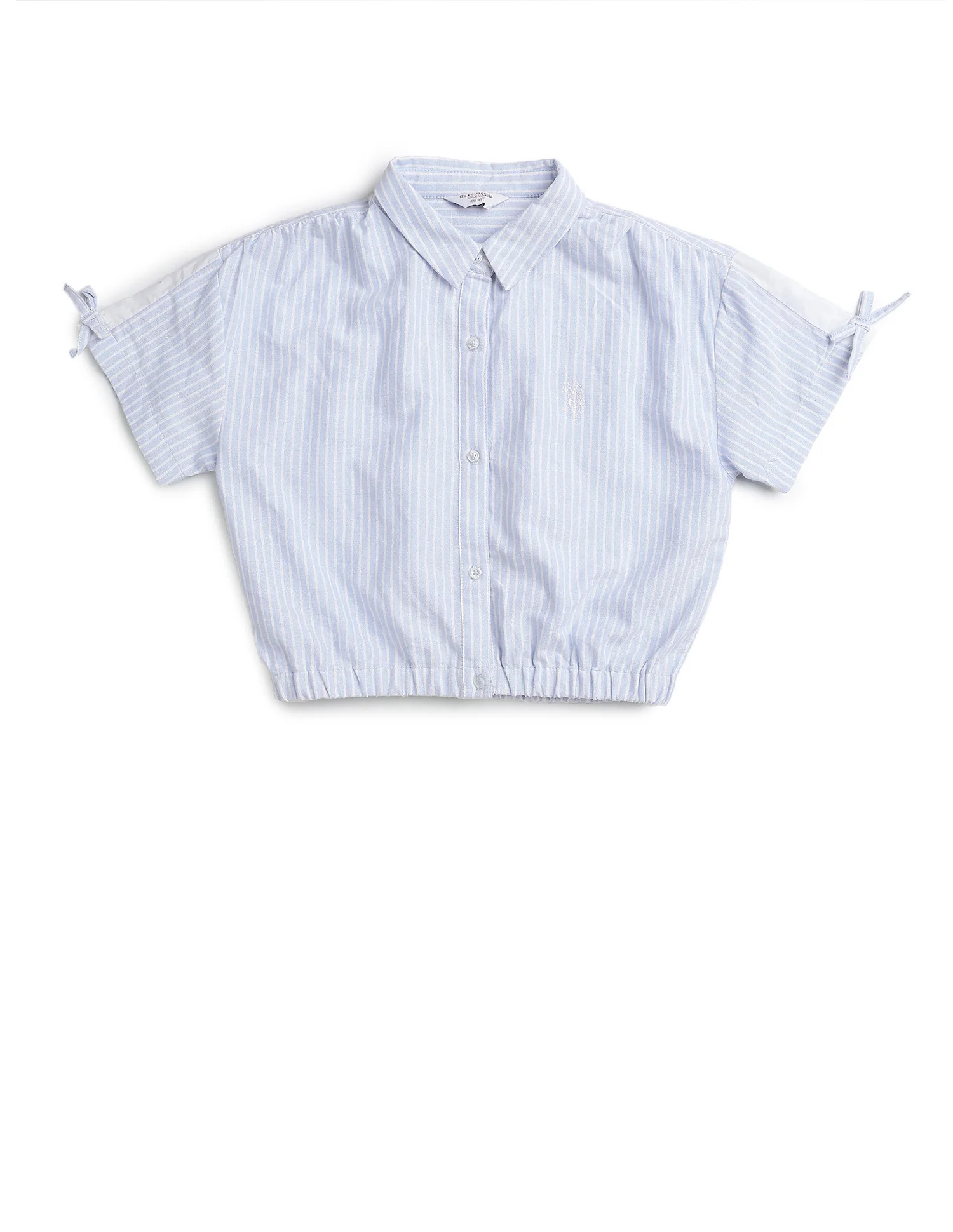 Girls Striped Regular Fit Top - Image 8