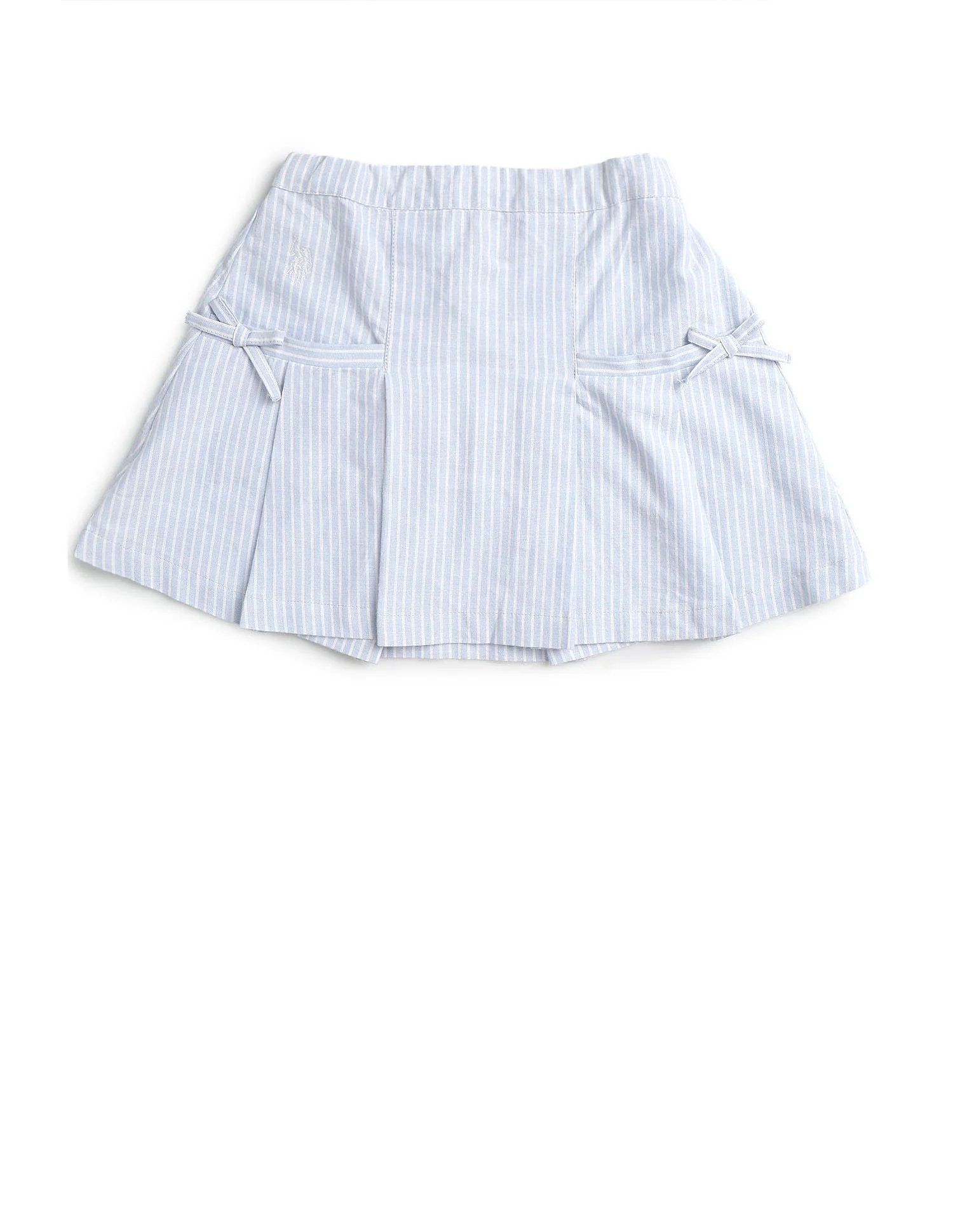 Girls Striped Skater Skirt - Image 8