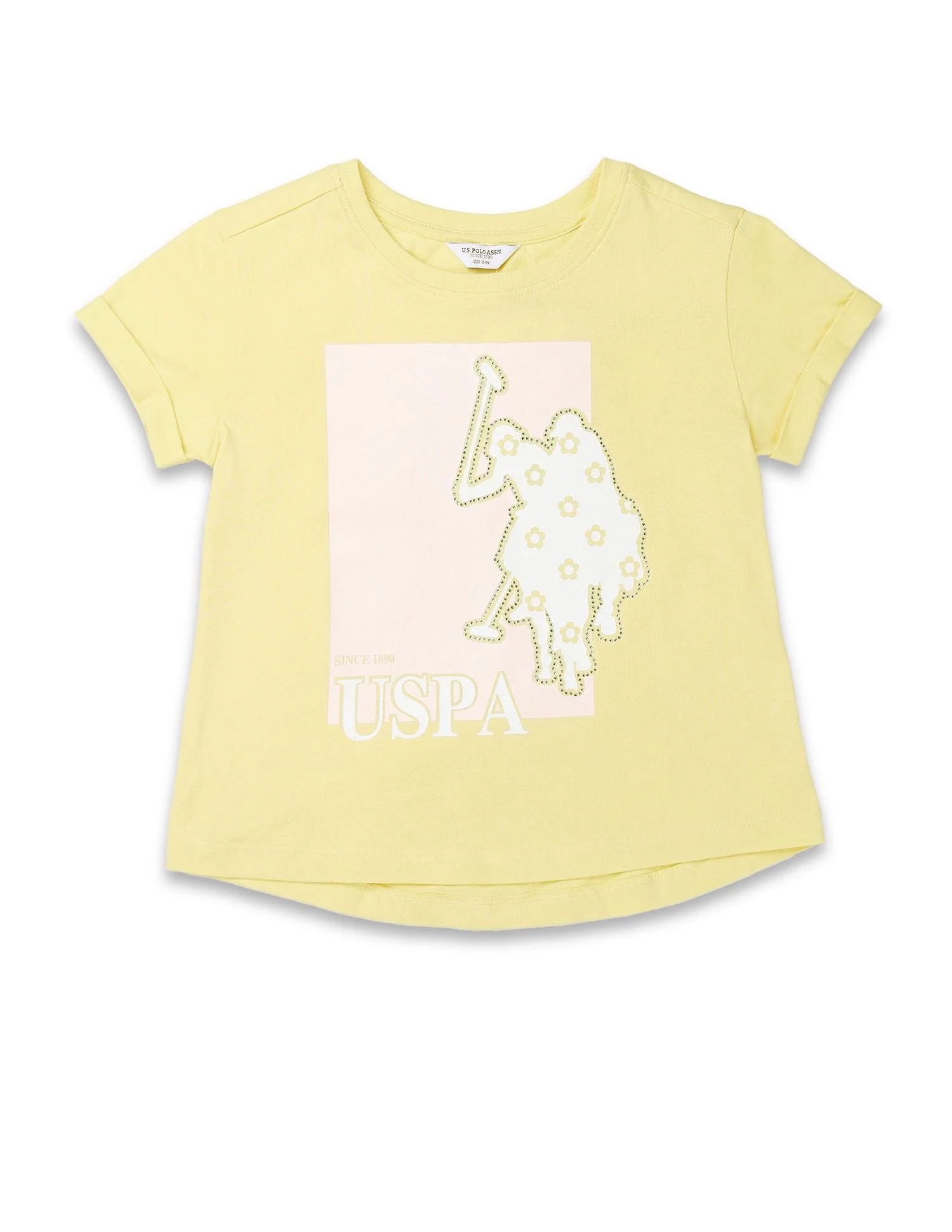 Girls Stud Detailed Relaxed Fit T-Shirt - Image 6