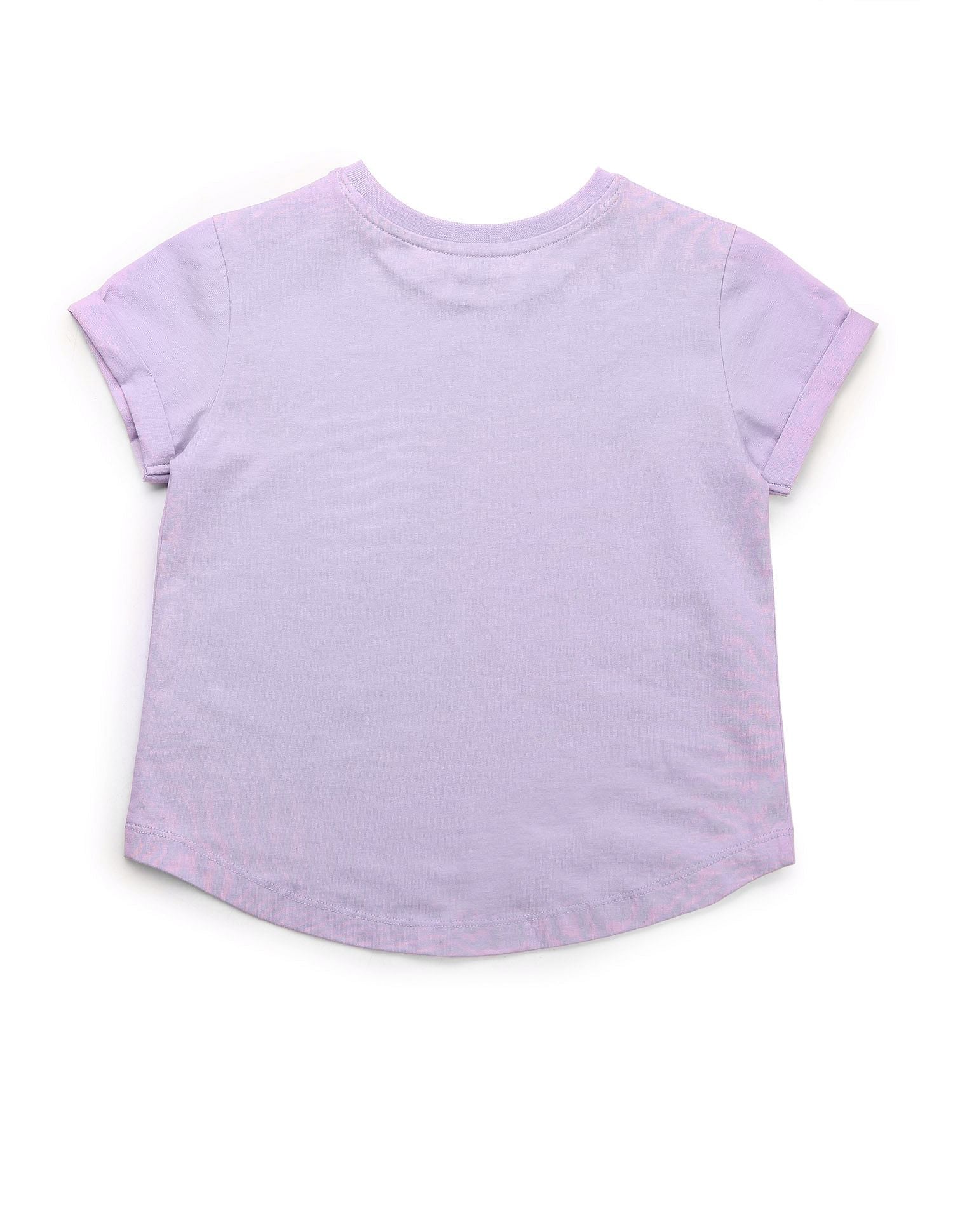 Girls Stud Detailed Relaxed Fit T-Shirt - Image 7