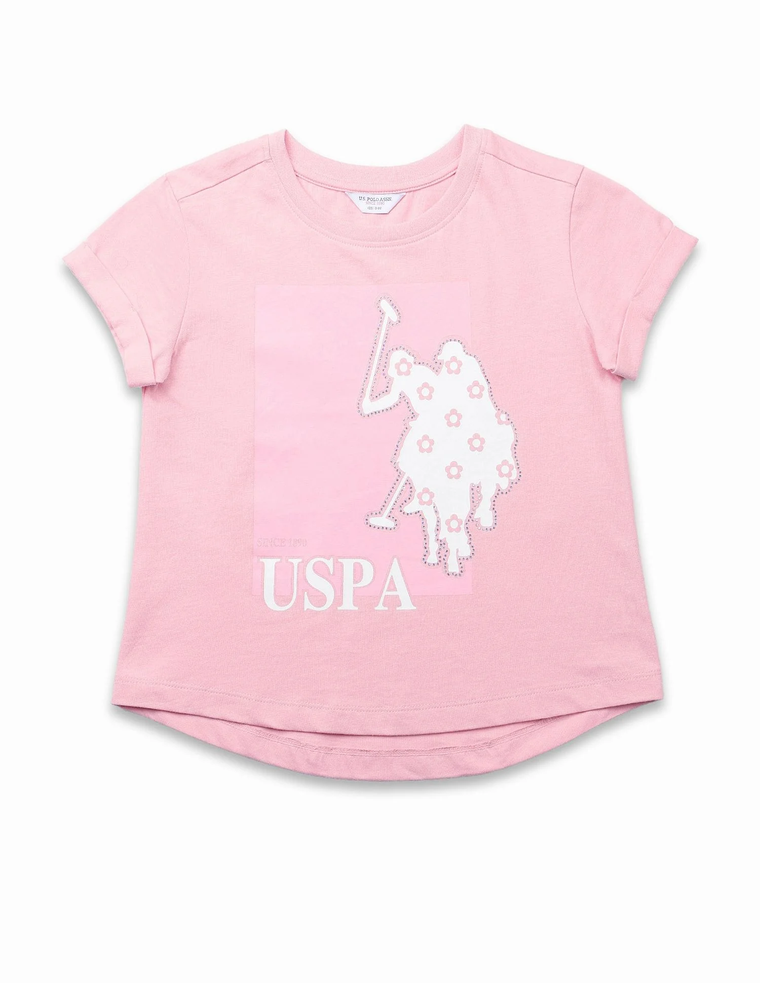 Girls Stud Detailed Relaxed Fit T-Shirt - Image 6