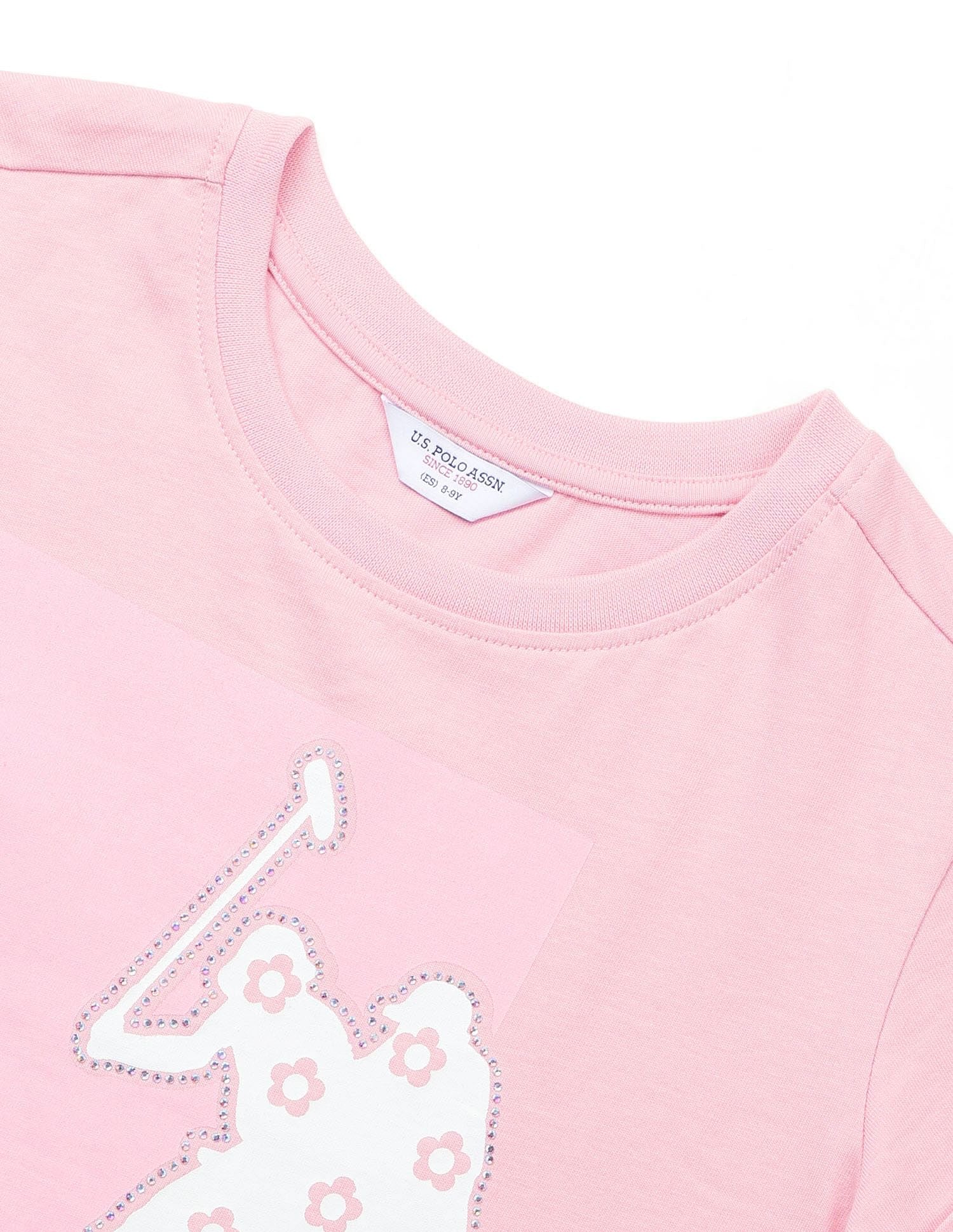 Girls Stud Detailed Relaxed Fit T-Shirt - Image 8