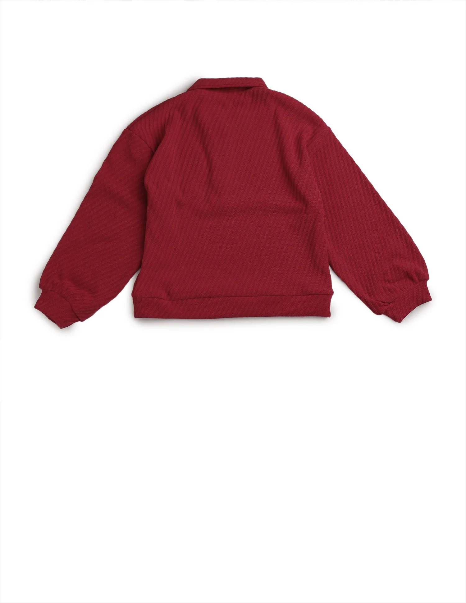 Girls Textured Boxy Fit Top - Image 9