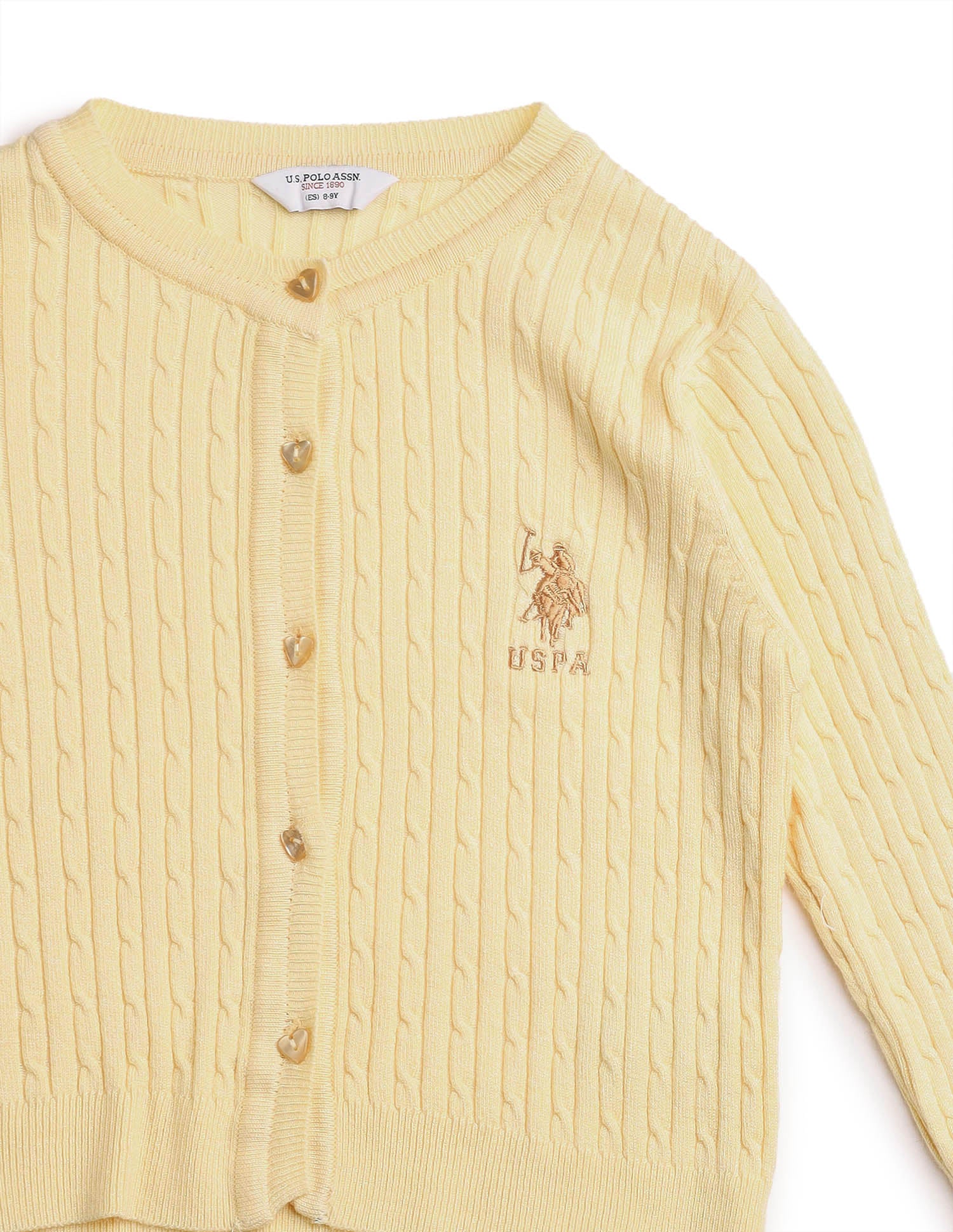 Girls Textured Regular Fit Sweater - Image 10
