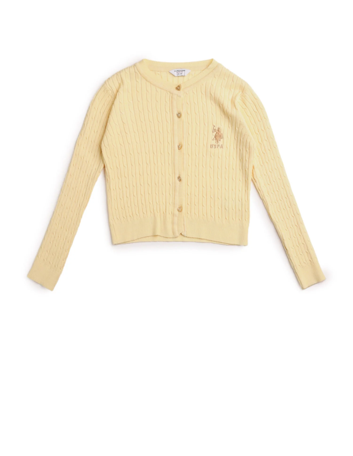 Girls Textured Regular Fit Sweater - Image 8