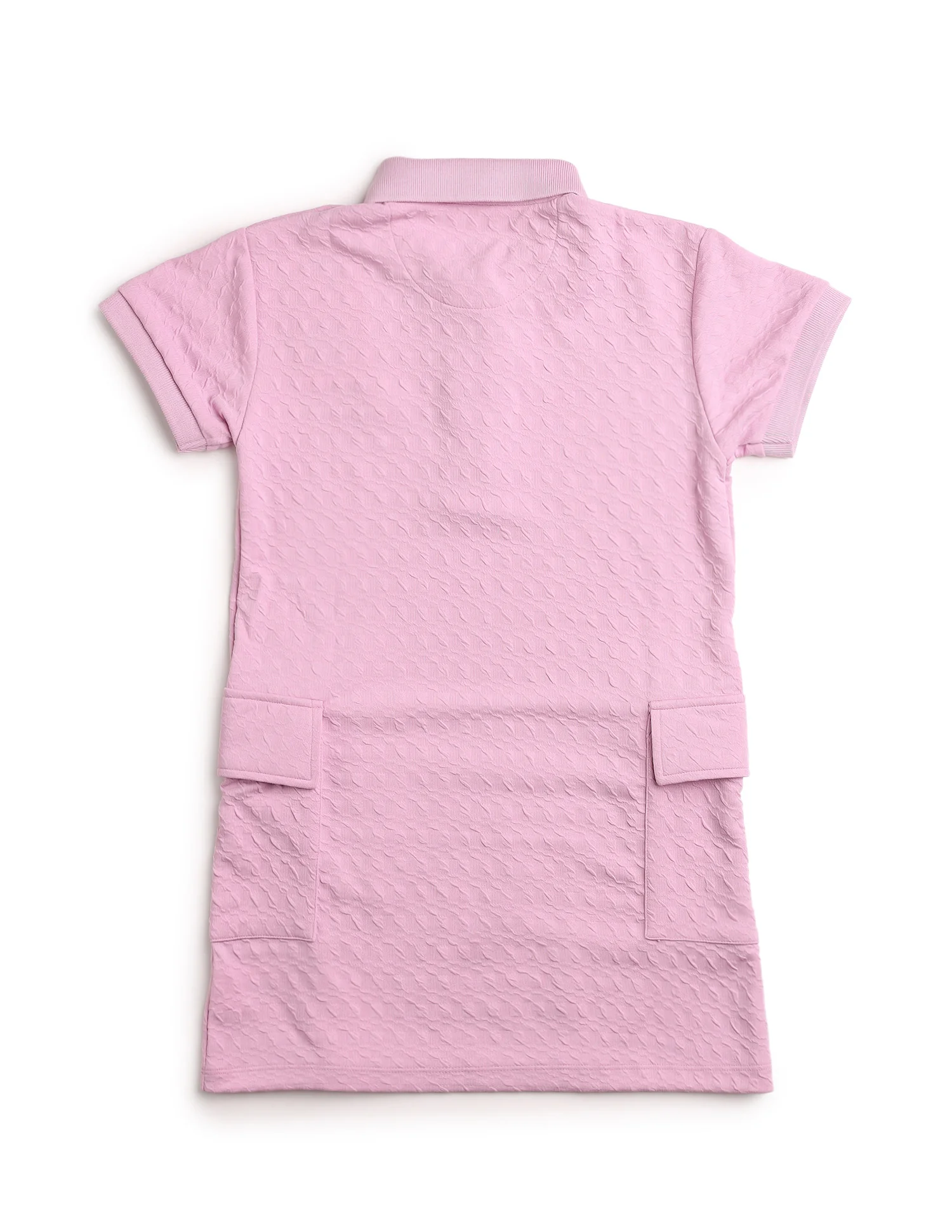 Girls Textured T-Shirt Dress - Image 10