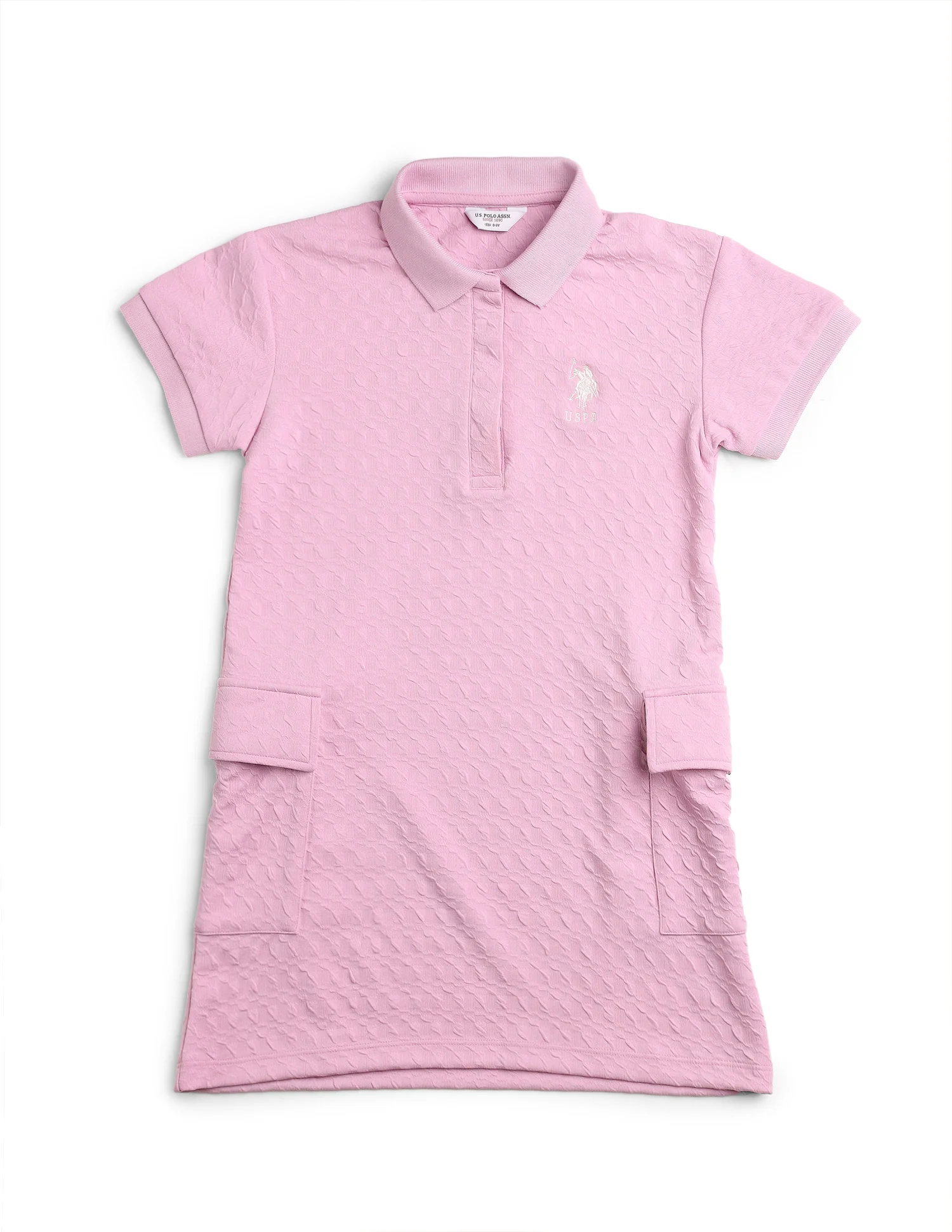 Girls Textured T-Shirt Dress - Image 9