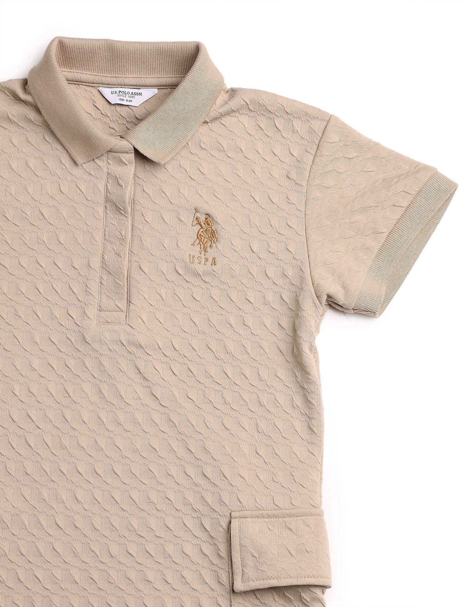 Girls Textured T-Shirt Dress - Image 11