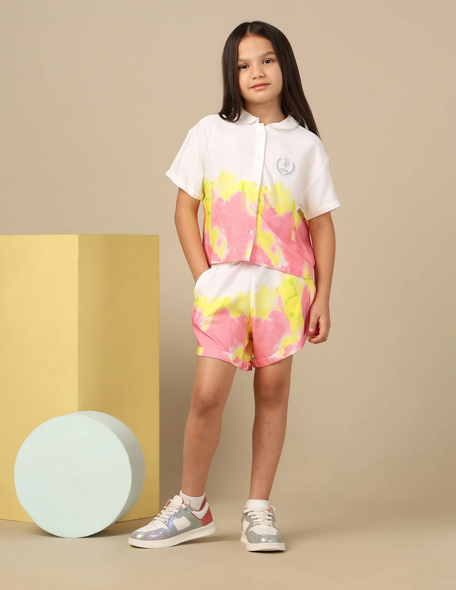 Girls Tie-Dyed Top - Image 3