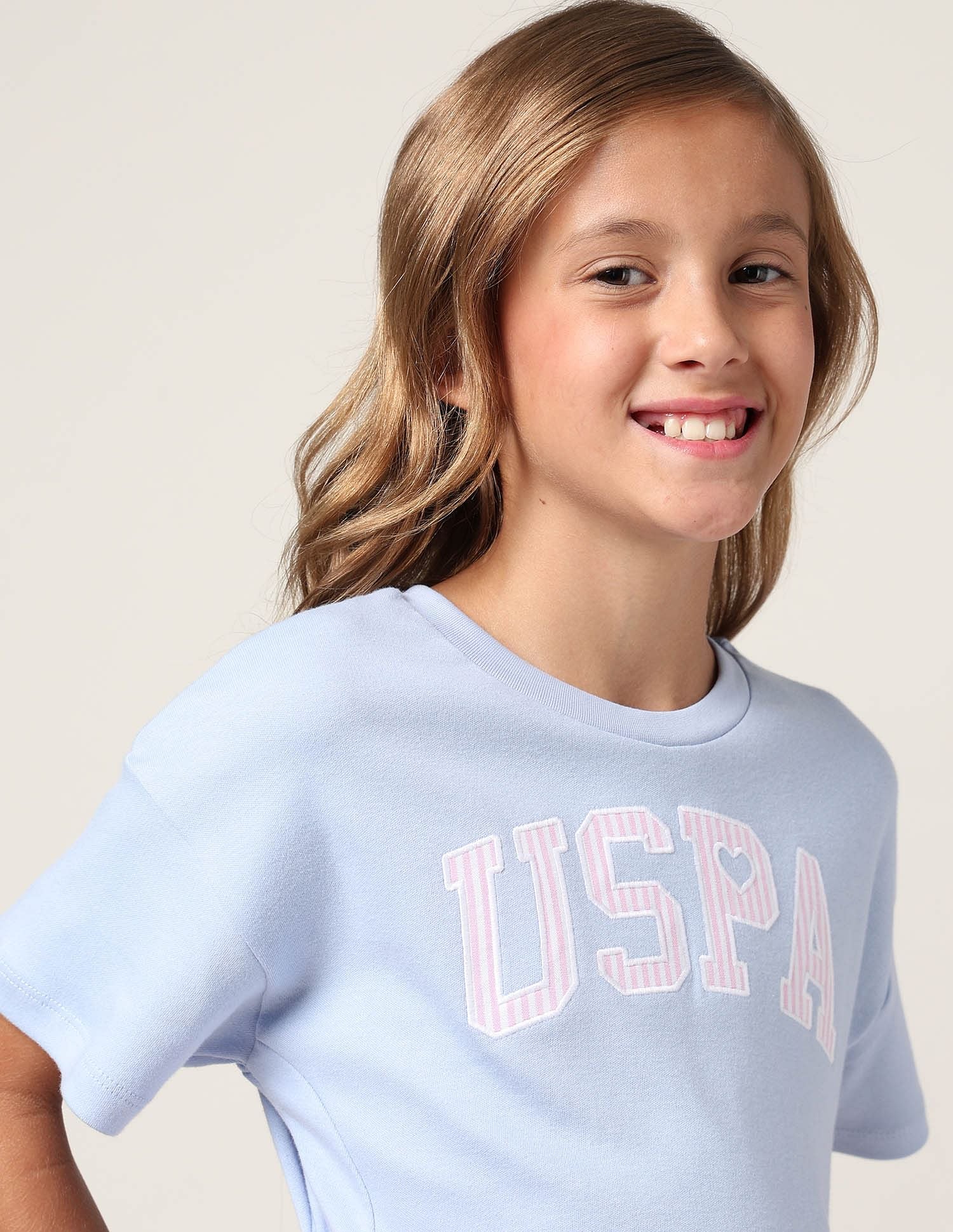 Girls Tie-up Bow Brand Printed T-Shirt - Image 5