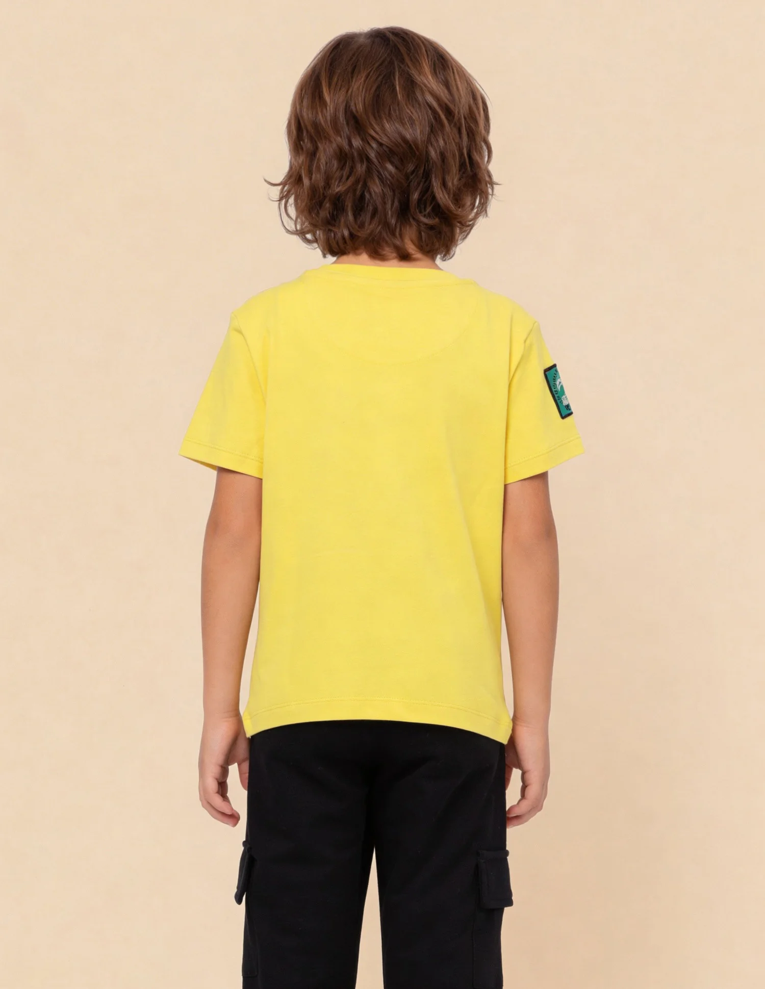 Graphic Brand Applique Regular Fit T-Shirt - Image 5