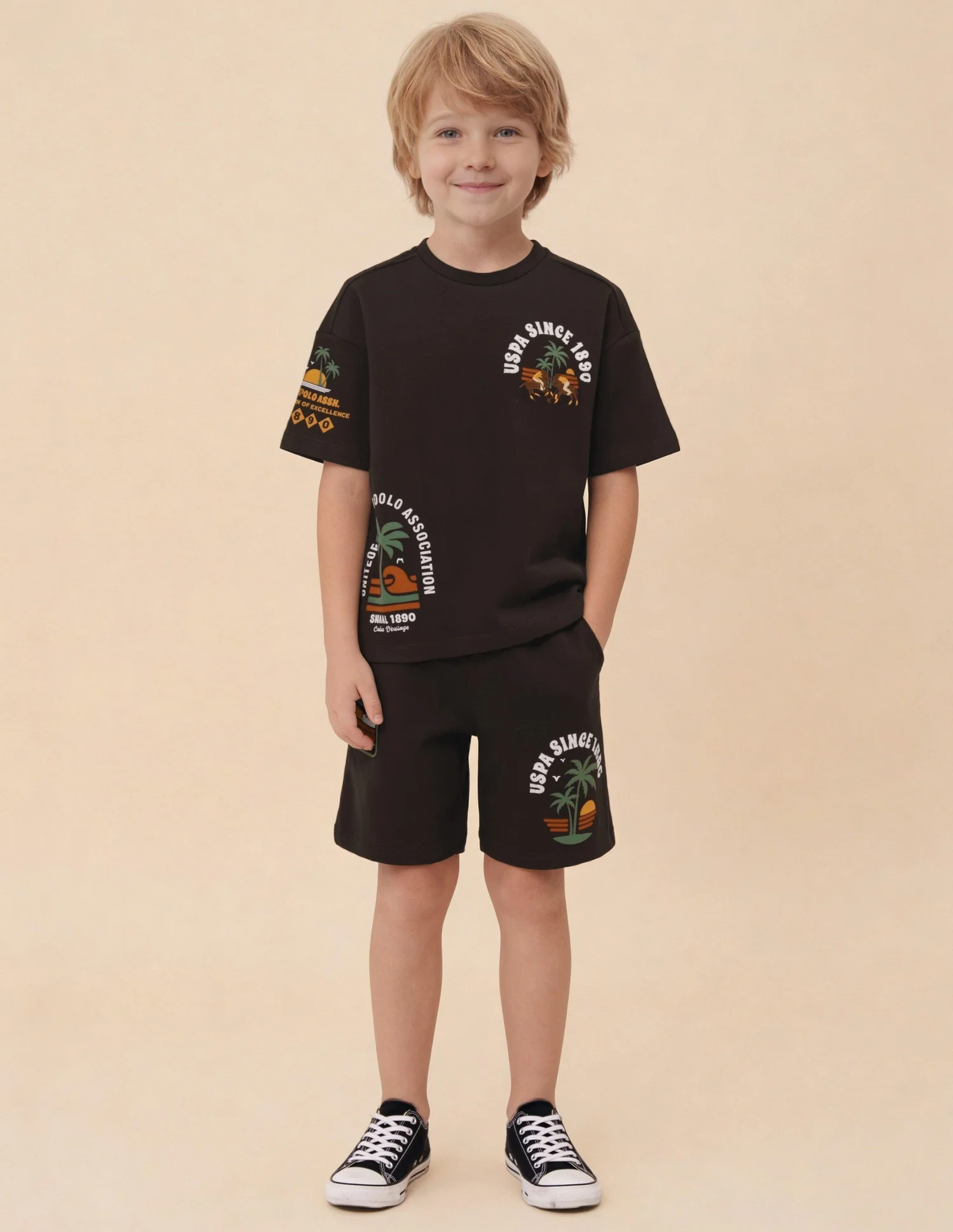 Graphic Brand Embroidered Oversized Fit T-Shirt - Image 3