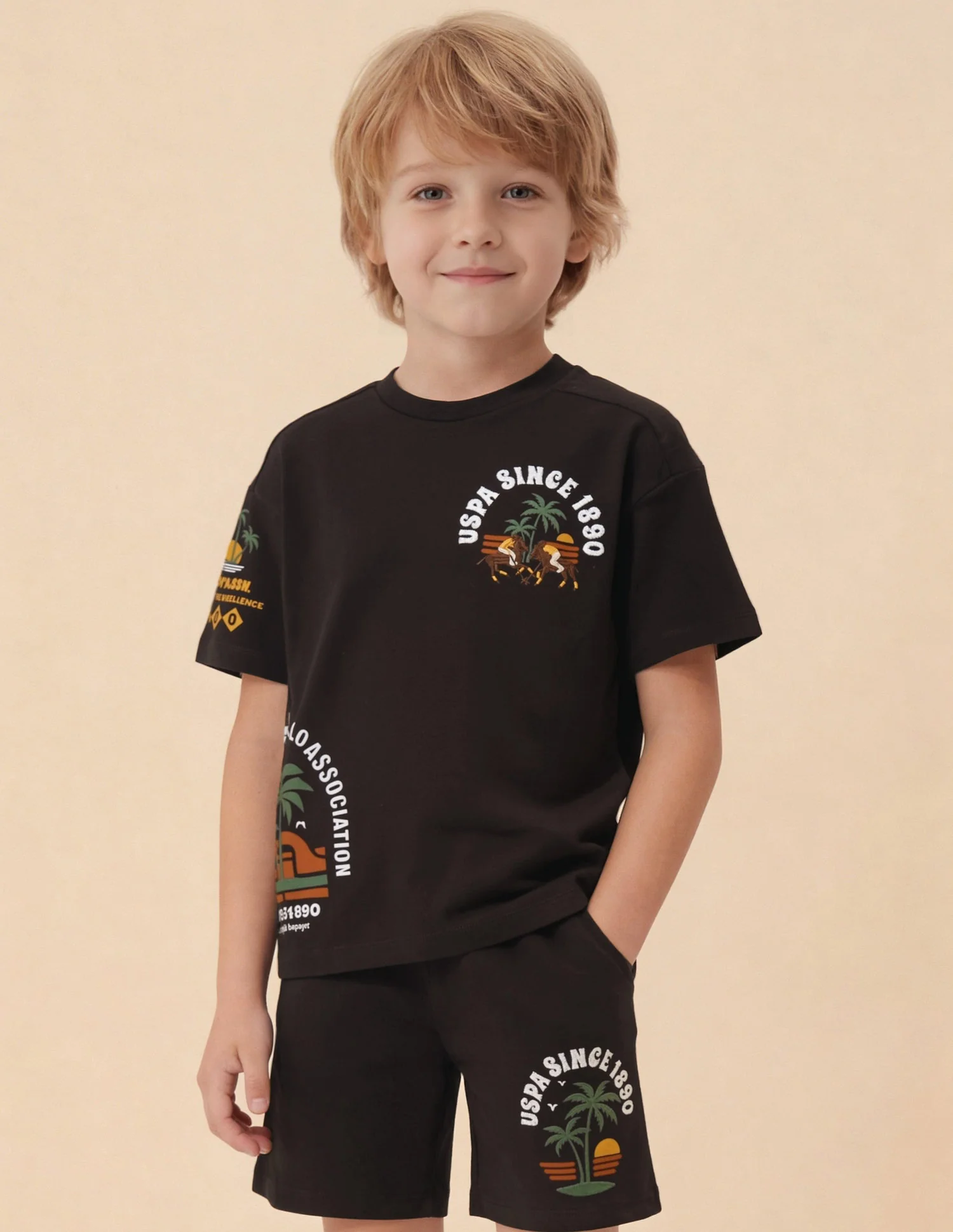 Graphic Brand Embroidered Oversized Fit T-Shirt - Image 4