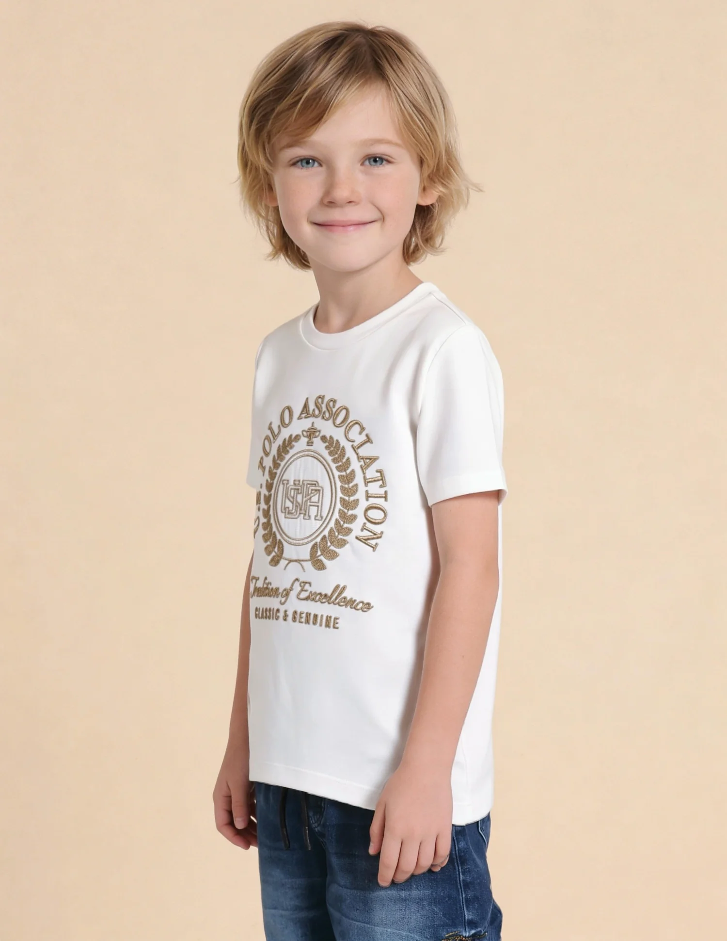 Graphic Brand Embroidered Regular Fit T-Shirt - Image 4