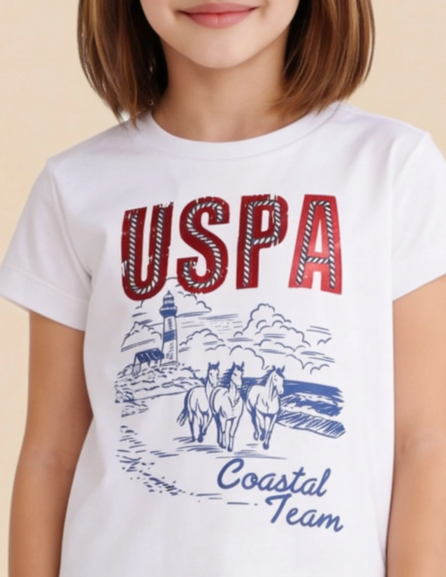 Graphic Brand Printed Pattern Regular Fit Top - Image 6