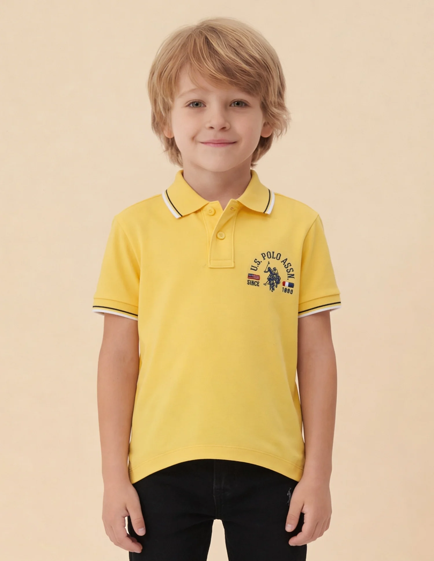Graphic Brand Printed Regular Fit Polo Shirt - Image 4