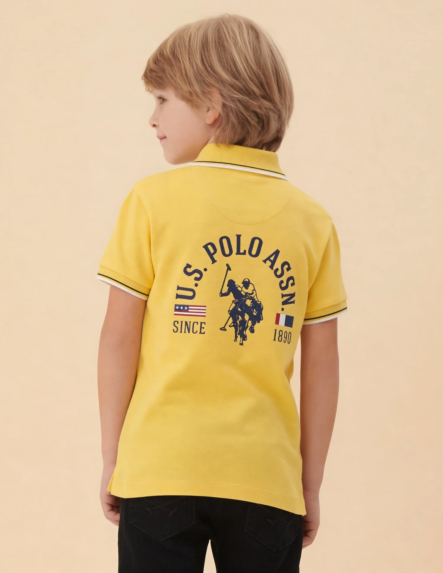 Graphic Brand Printed Regular Fit Polo Shirt - Image 5