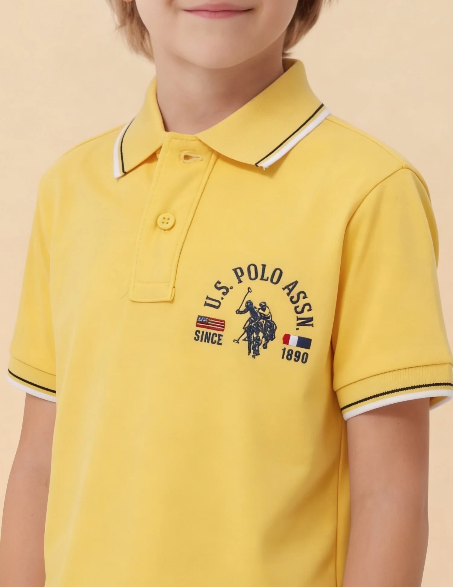 Graphic Brand Printed Regular Fit Polo Shirt - Image 6