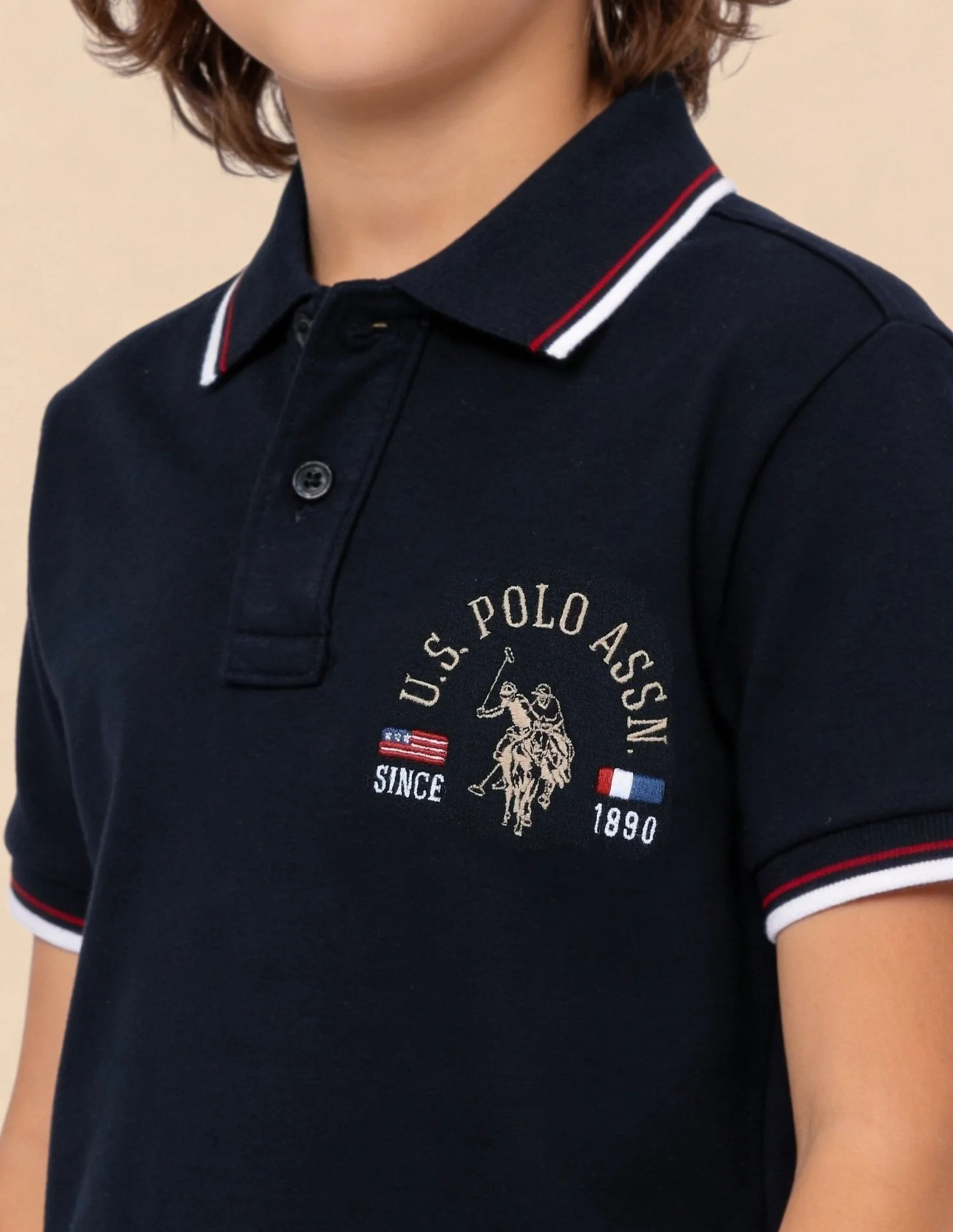 Graphic Brand Printed Regular Fit Polo Shirt - Image 6