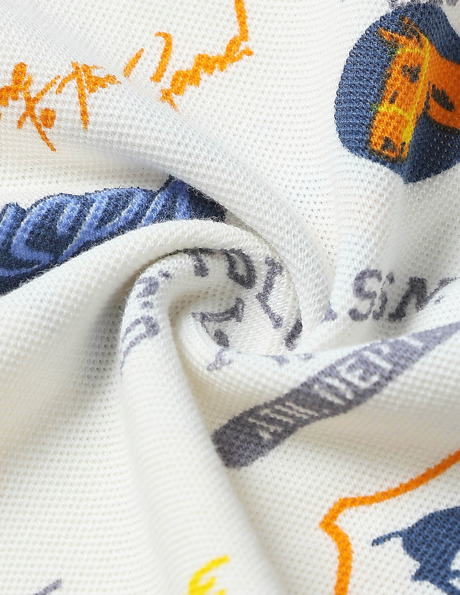 Graphic Brand Printed Regular Fit Polo Shirt - Image 8