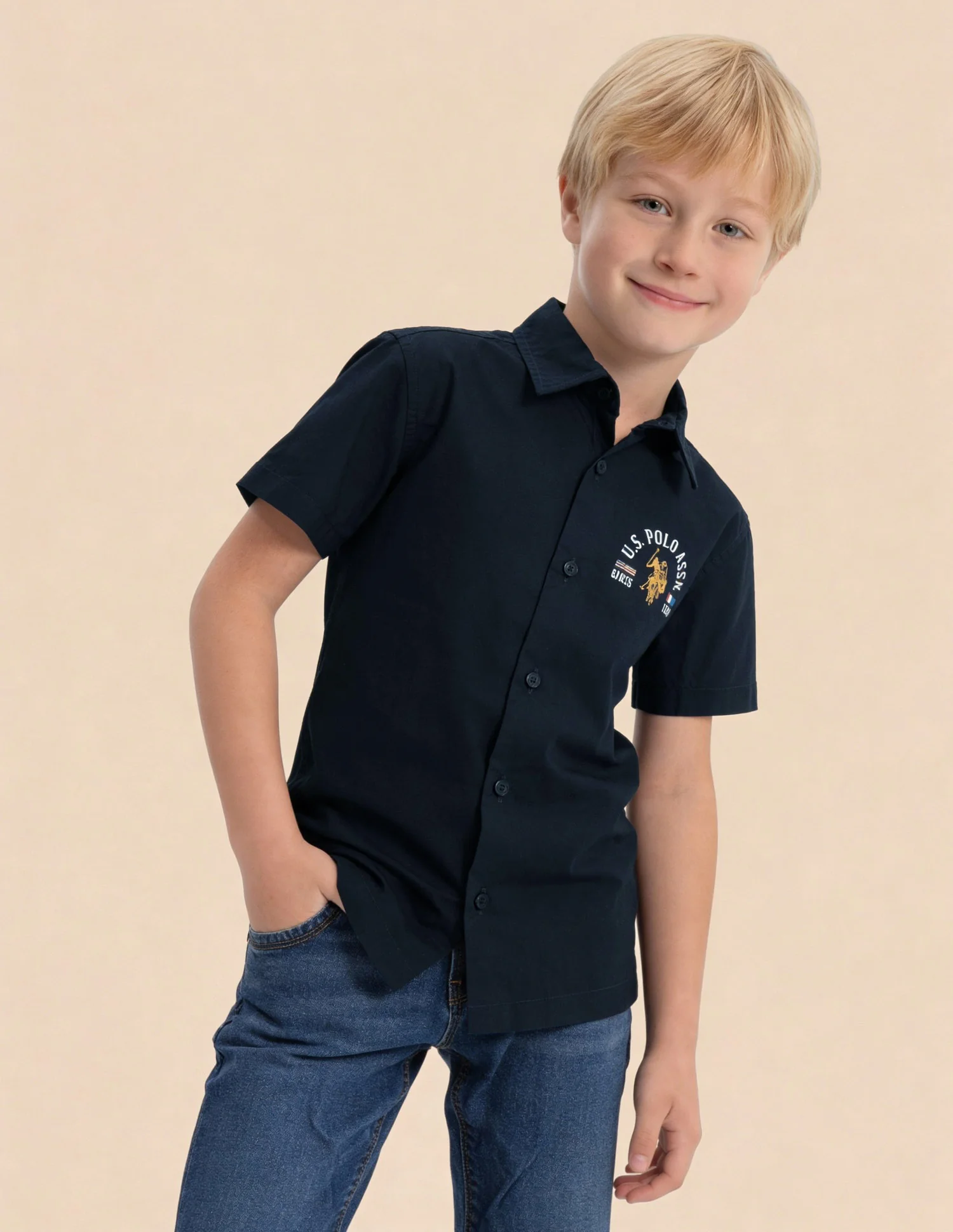 Graphic Brand Printed Regular Fit Shirt - Image 4