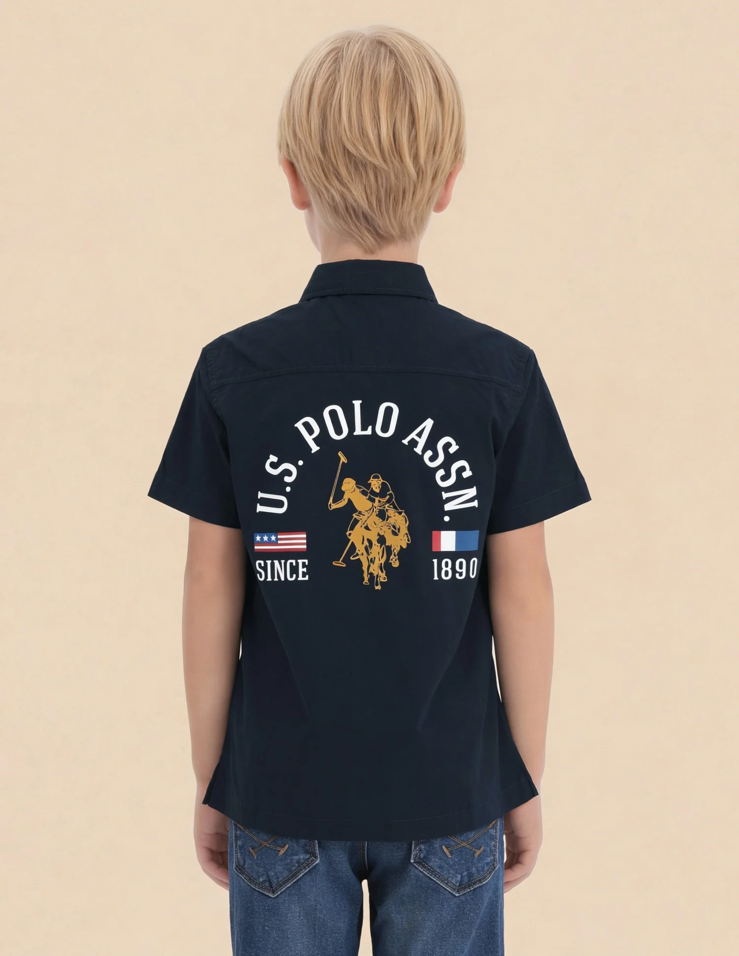 Graphic Brand Printed Regular Fit Shirt - Image 5