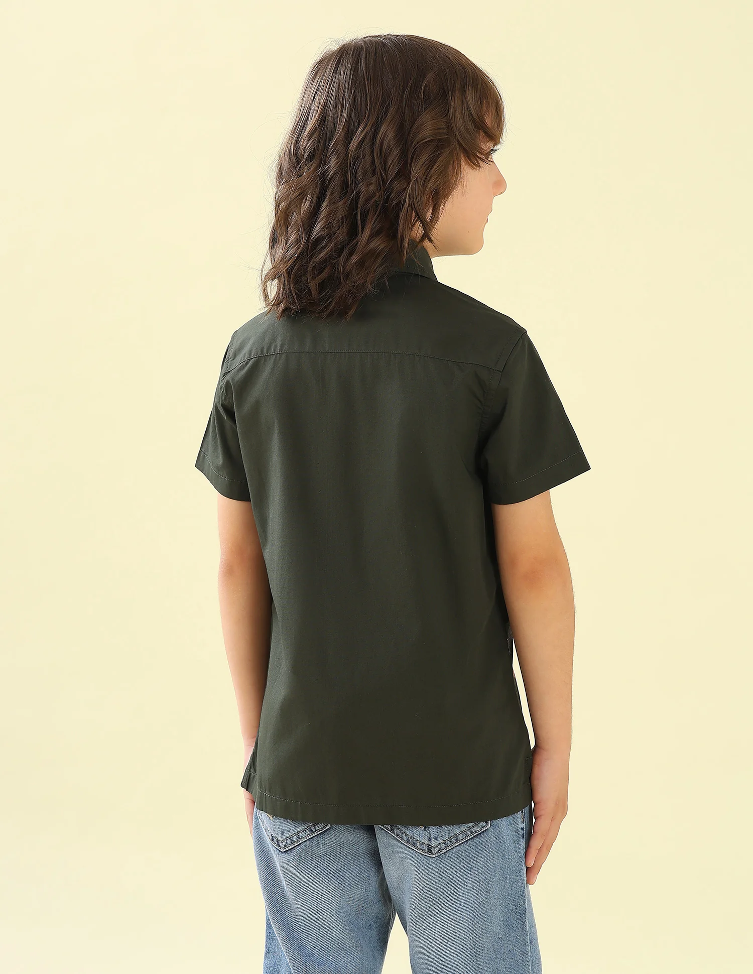 Graphic Brand Printed Regular Fit Shirt - Image 5